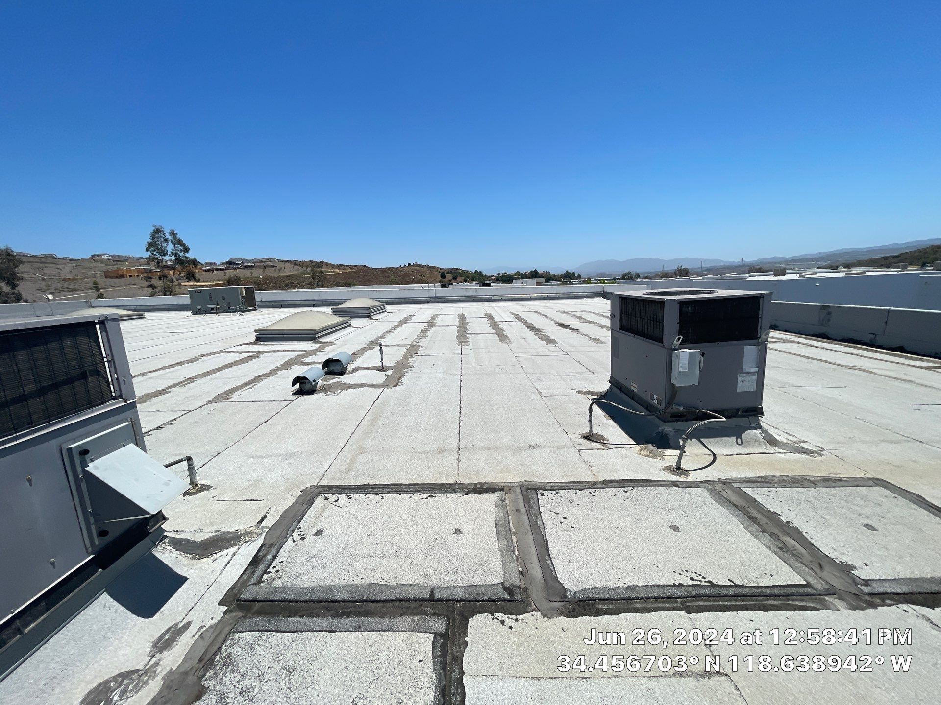 Project in Valencia by Shark Commercial Roofing Systems