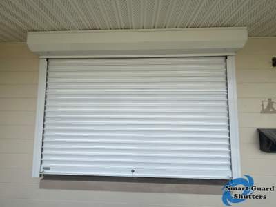 Rolling Shutters in White