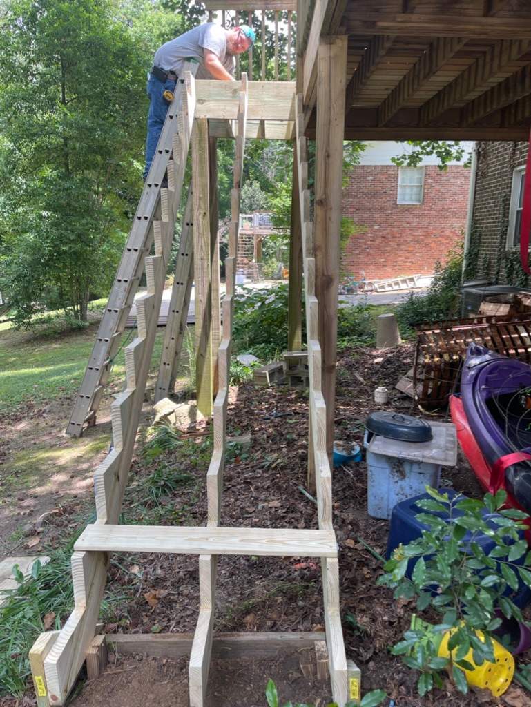 Forest Brook - Staircase by Pillar and Pine