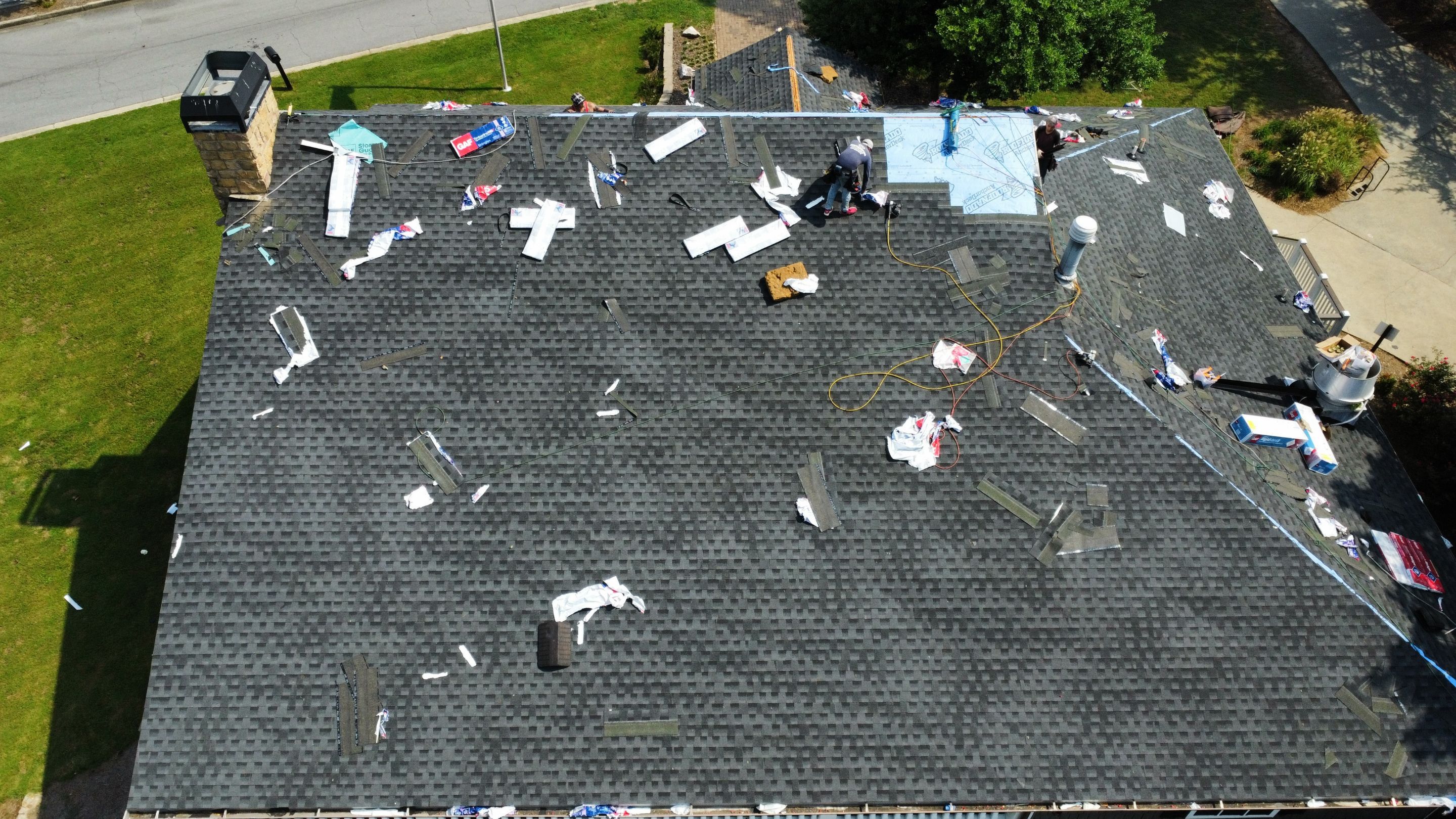 Country Club Roofing Installation by Reset Roofing