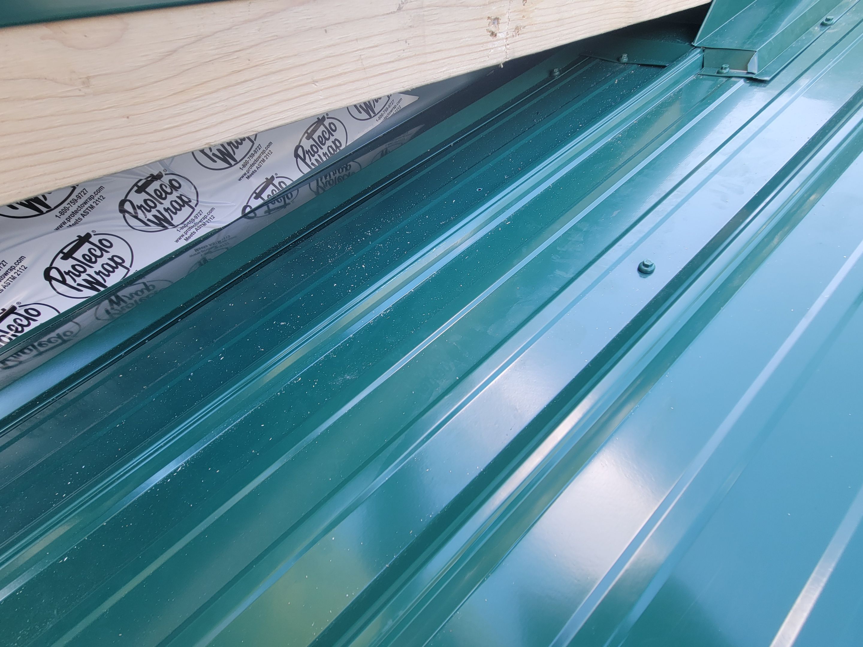 New Metal Roof using All Thats Metal 29g Currigated  by The B.A.R Roofing