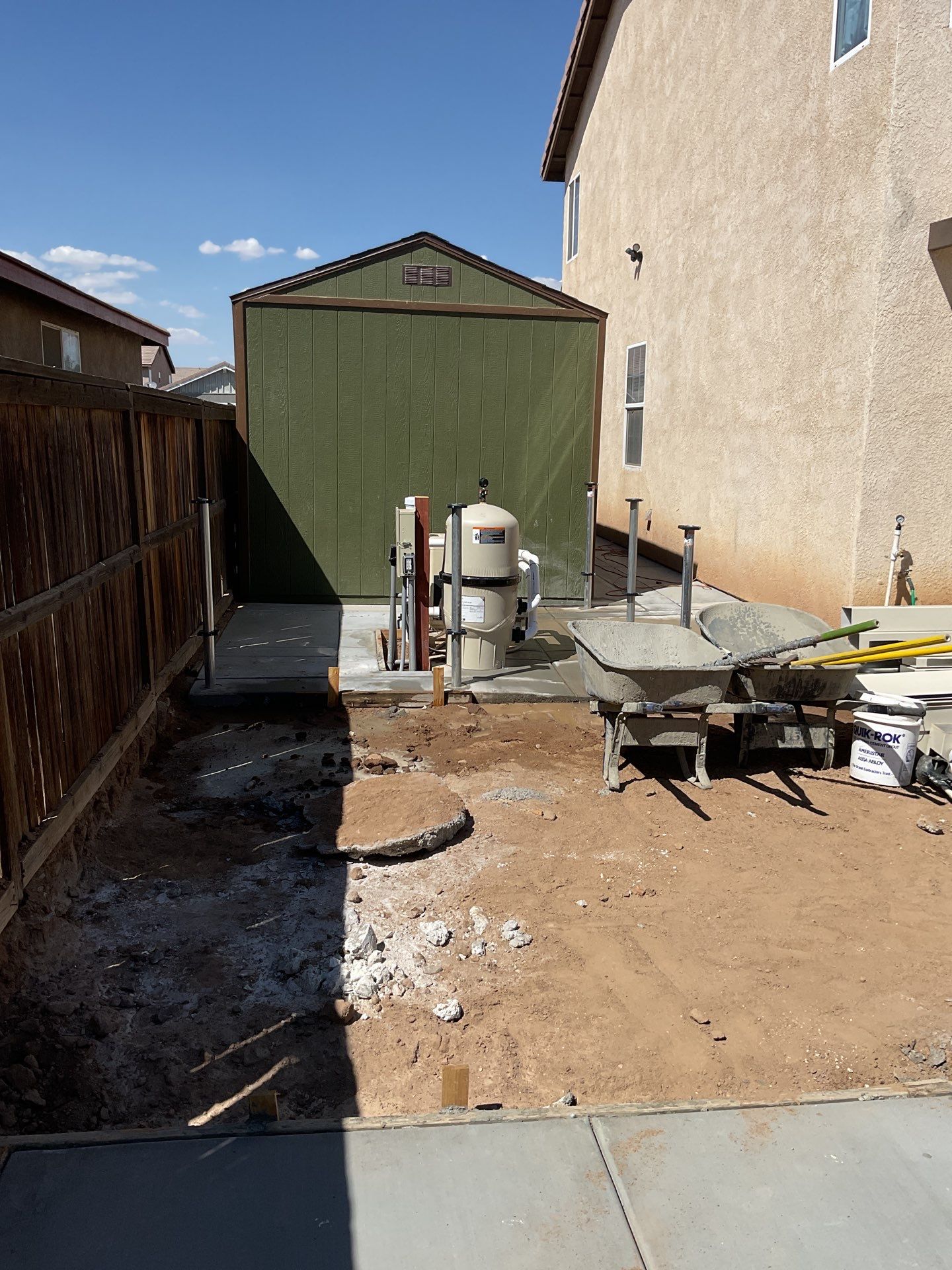 Fence Installation using Vinyl by Fence Guys Inc. 
