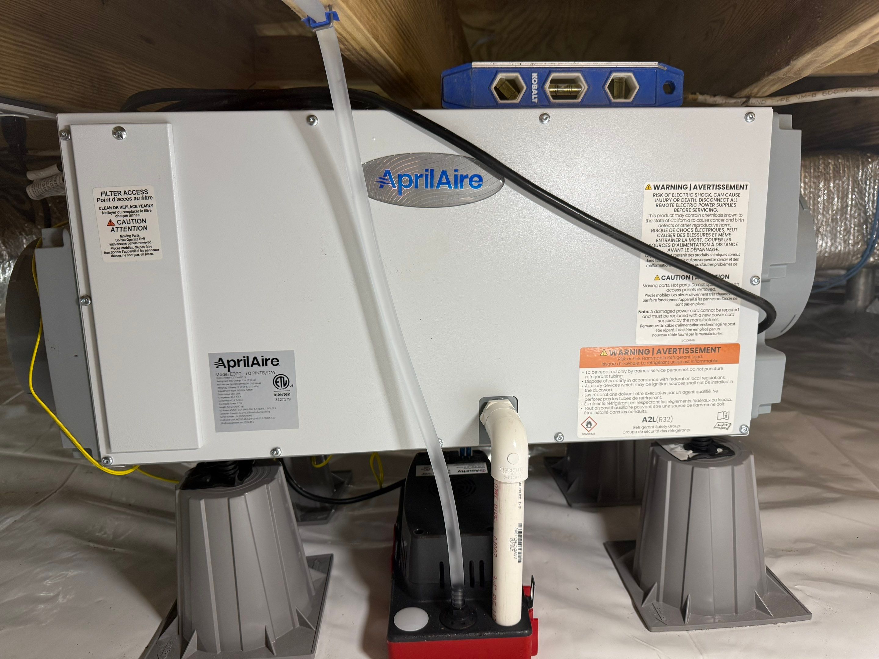 Project in Carrsville by Patriot Crawl Space Repairs