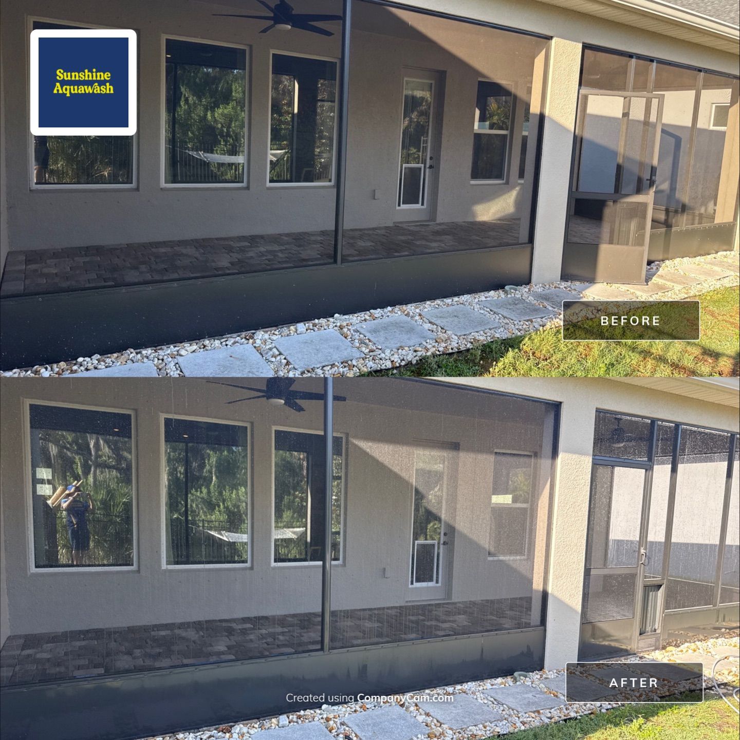Lanai Patio, Paver & Screen Cleaning in Trevesta – Palmetto, FL 34221 by Sunshine AquaWash