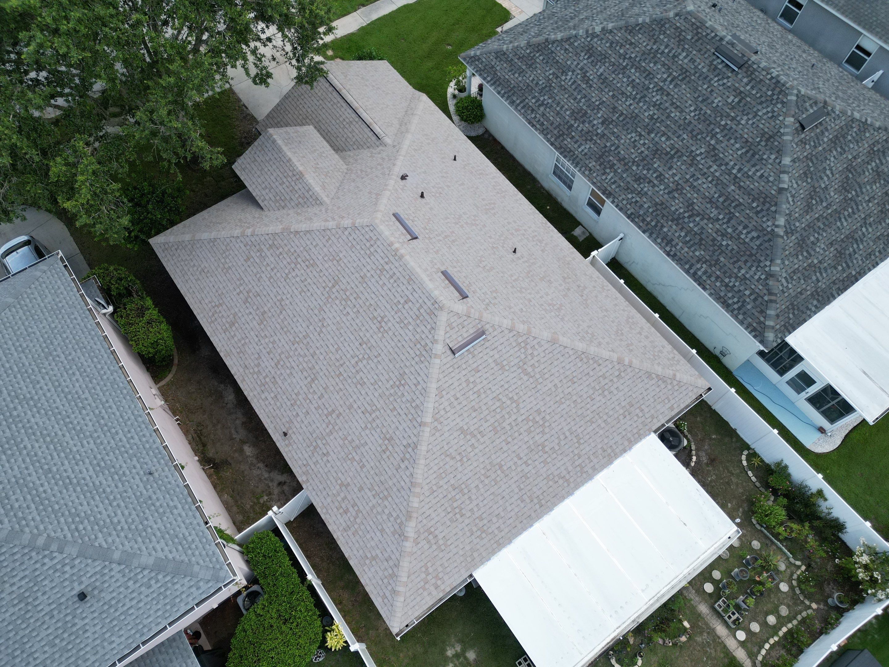 Roof Replacement in Odessa, FL. by Steadfast Roofing 