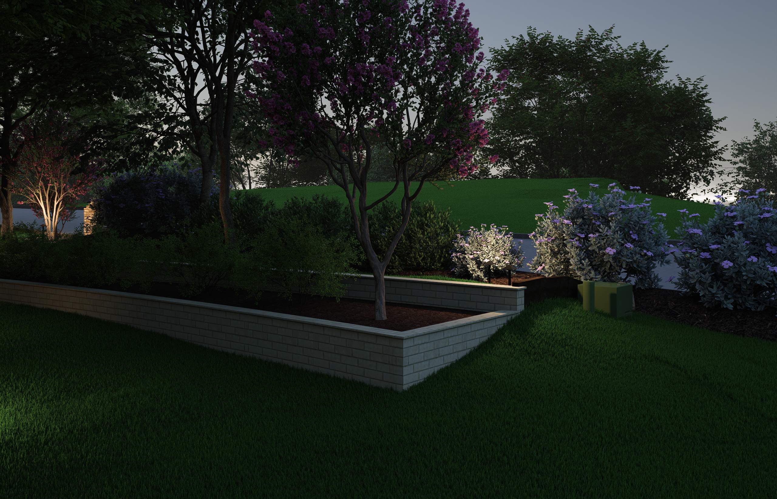 3D Design Render, Fair Oaks Ranch TX by Hole In One Lawns, LLC