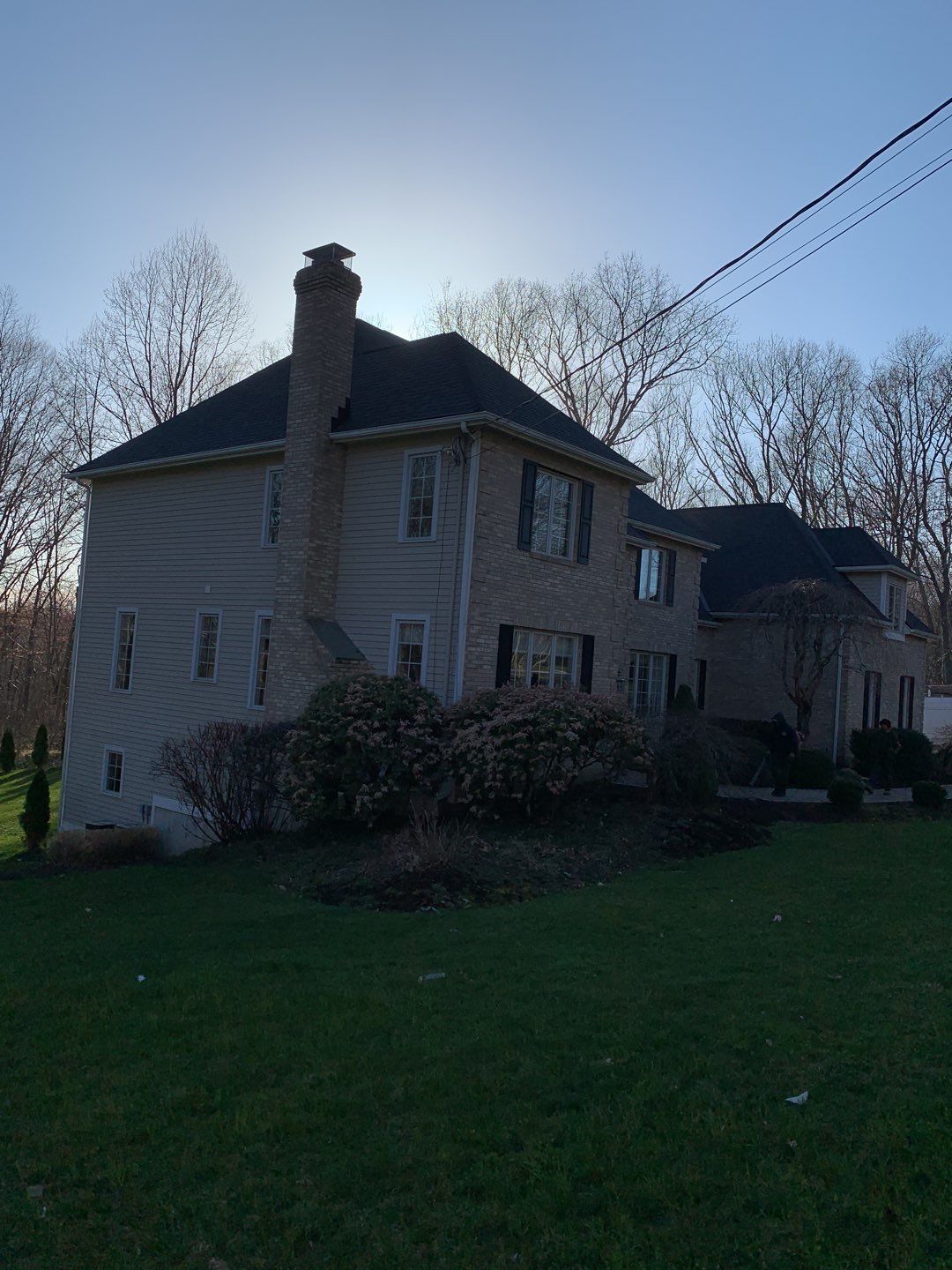 Residential Roofing Installation using Owens Corning TruDefinition Onyx Black by A Plus Exterior