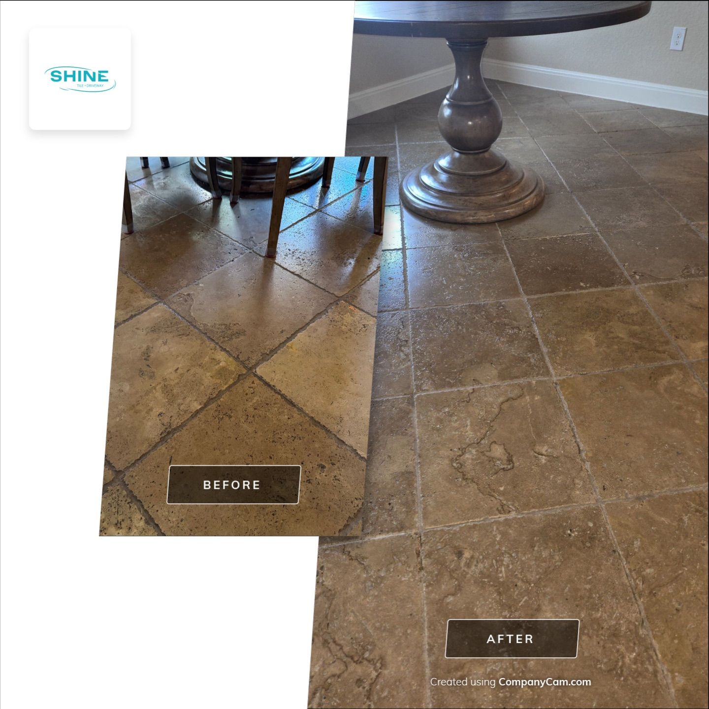 Project in Boerne by SHINE Tile and Grout Cleaning