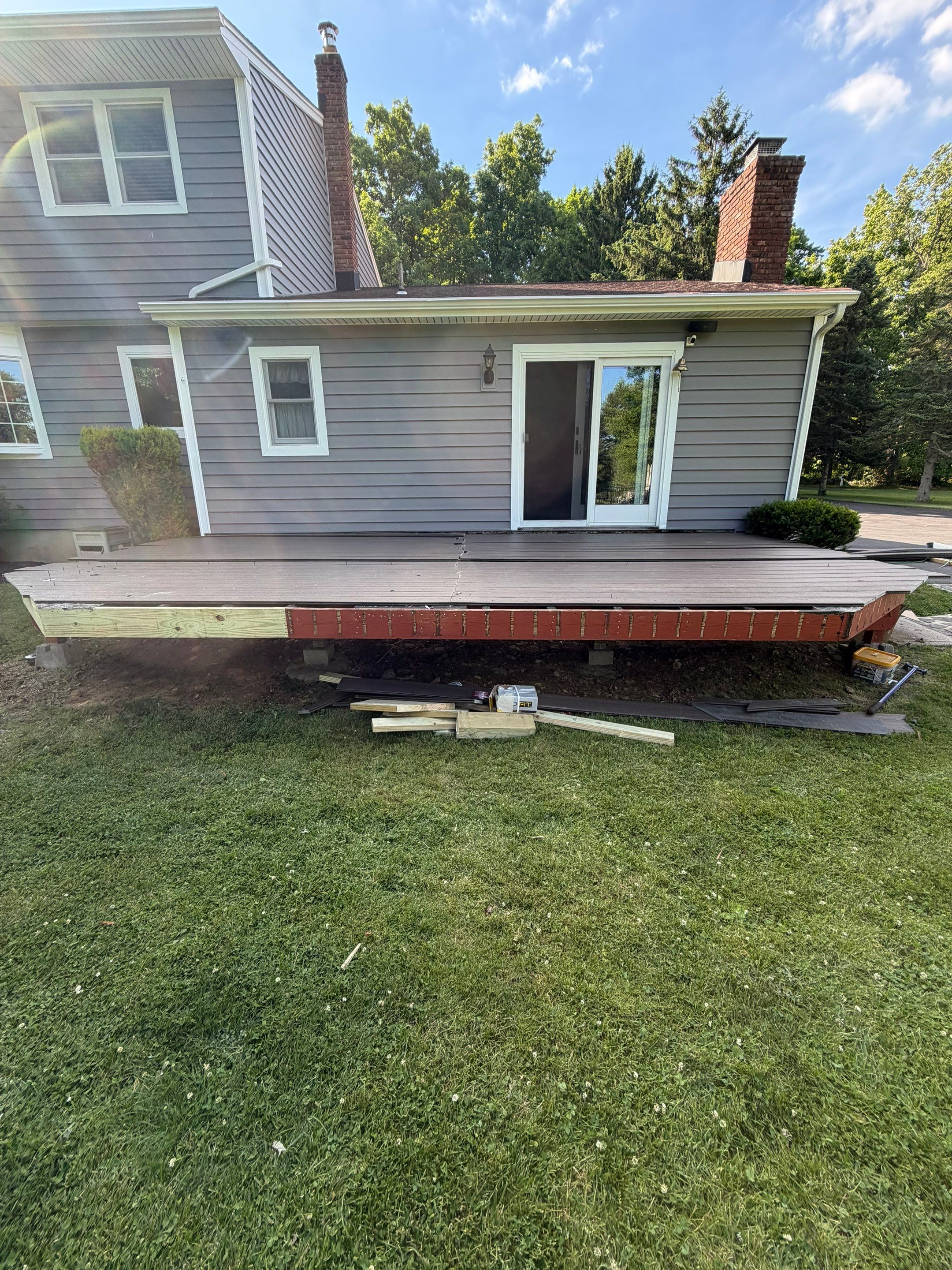 Deck Resurfacing in Hackettstown, New Jersey by deck guardian