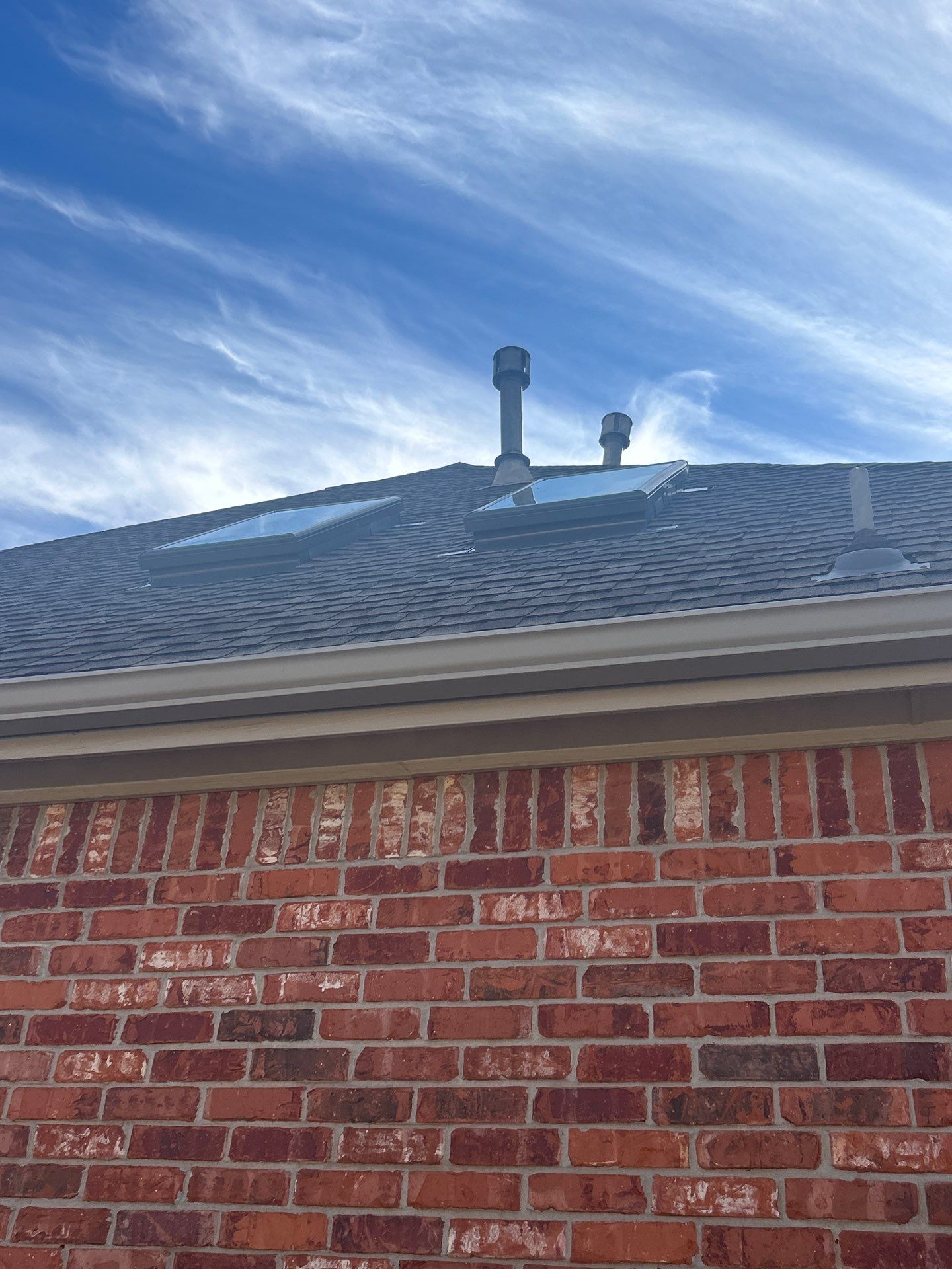 skylight replacement in Edmond by McCann's Roofing and Construction