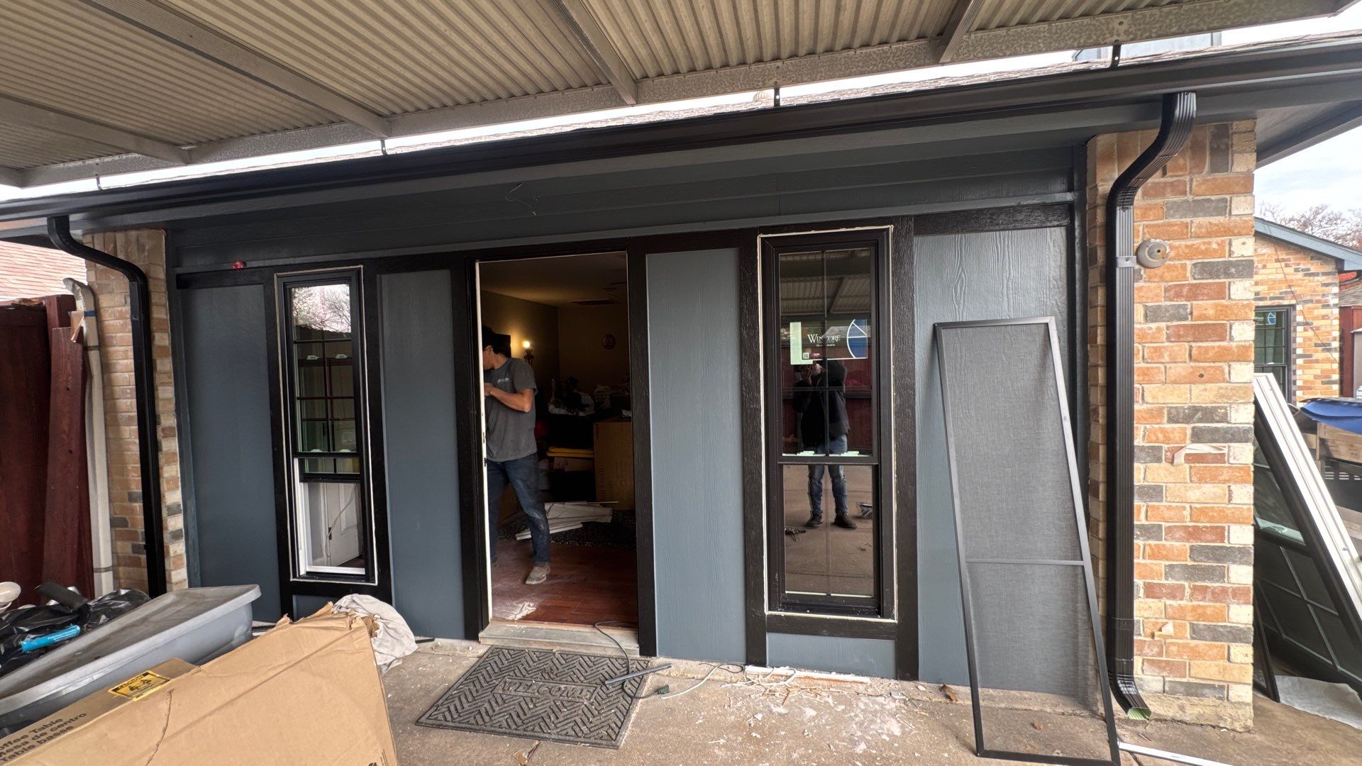 Windows and Exterior Paint by Rhino Roofing and General Contracting, LLC