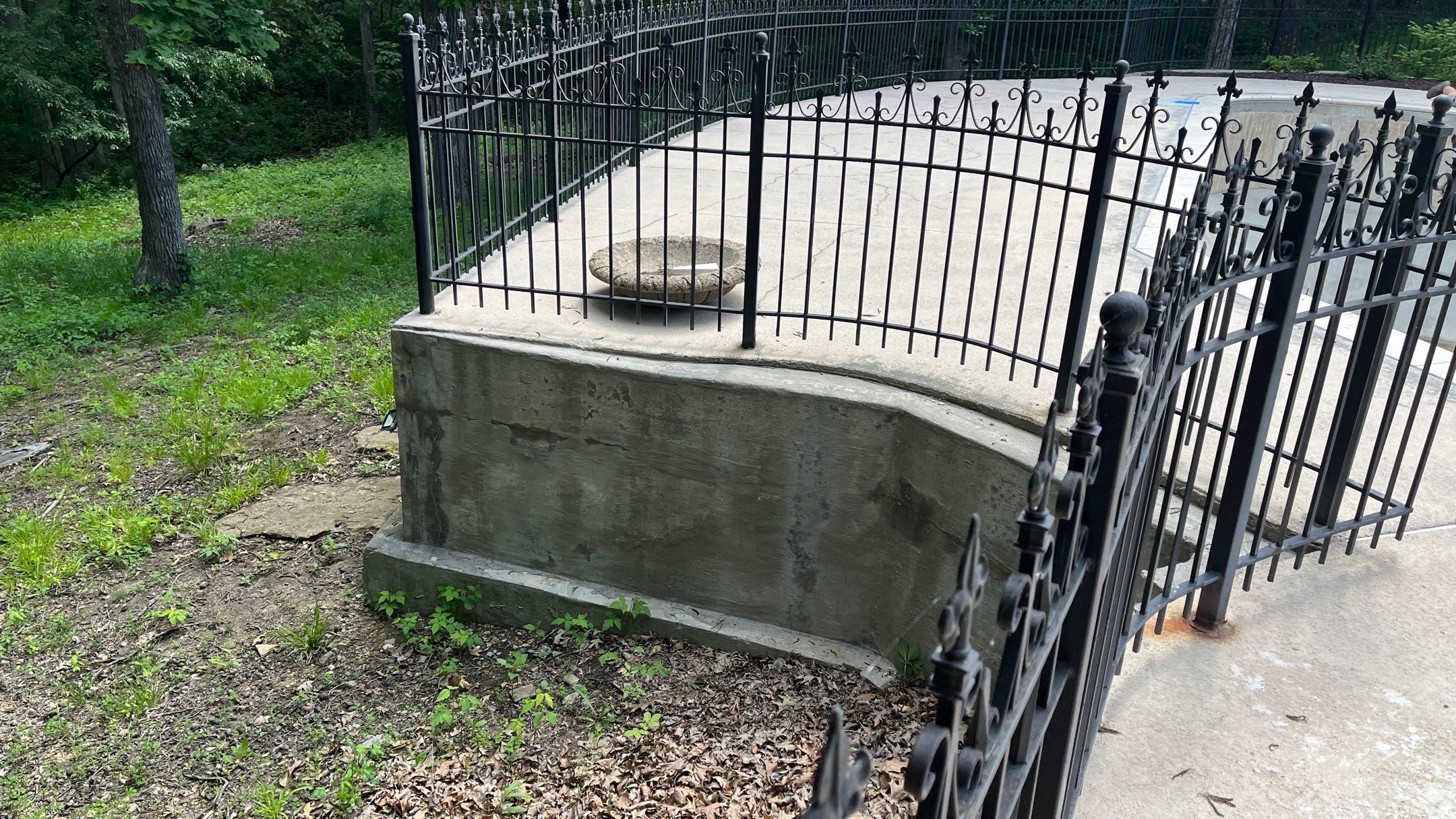 Pool Deck Resurface W/ Custom Scoreline - Olathe, KS by Big Red Decorative Concrete, LLC