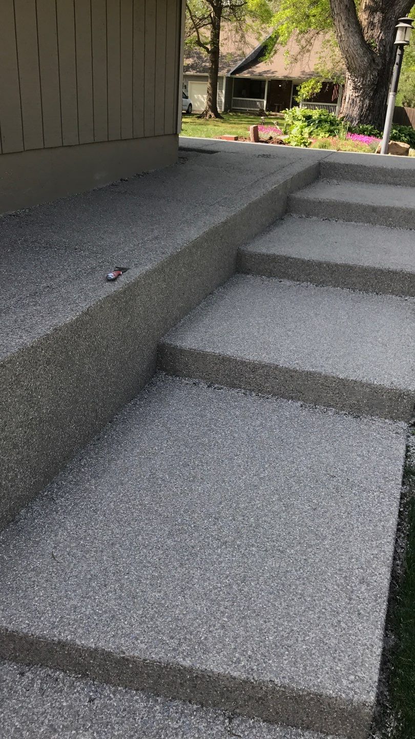 Walkway using Domino  by Select Painting, Coatings & Garage Cabinets