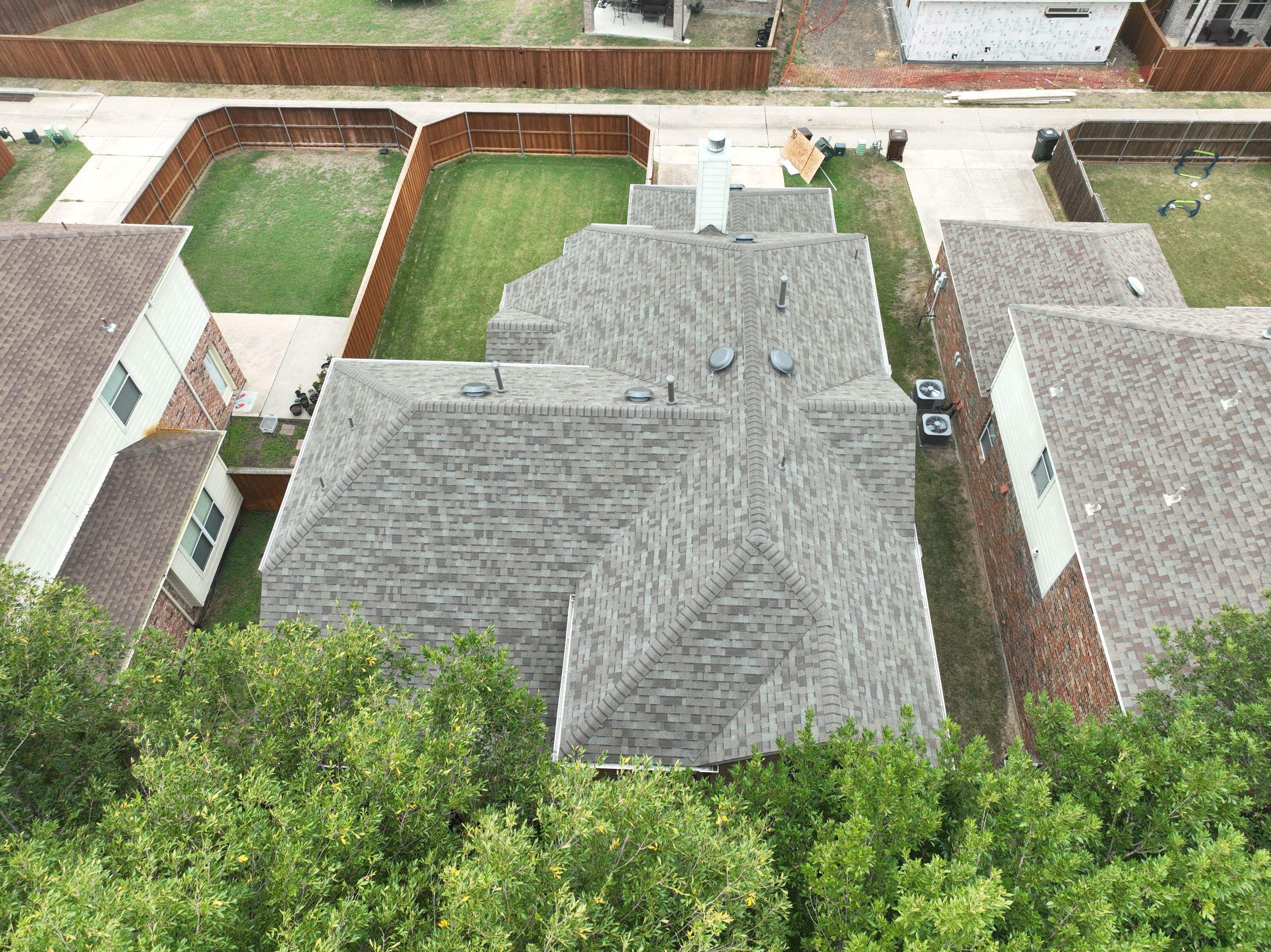 Residential Roofing Installation using Owens Corning TruDef Duration Storm Driftwood by OneSource Roofing and Restoration