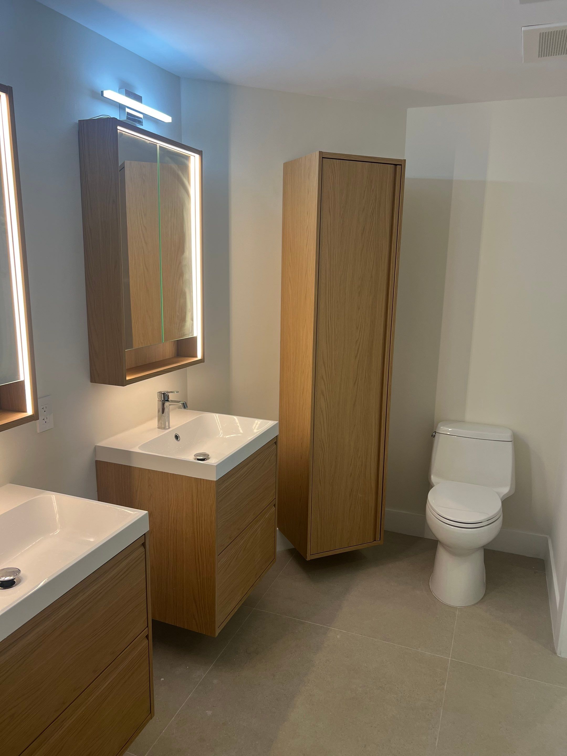 Bathroom and Flooring Renovation by The Goat Contractor ( Giampri Corp)