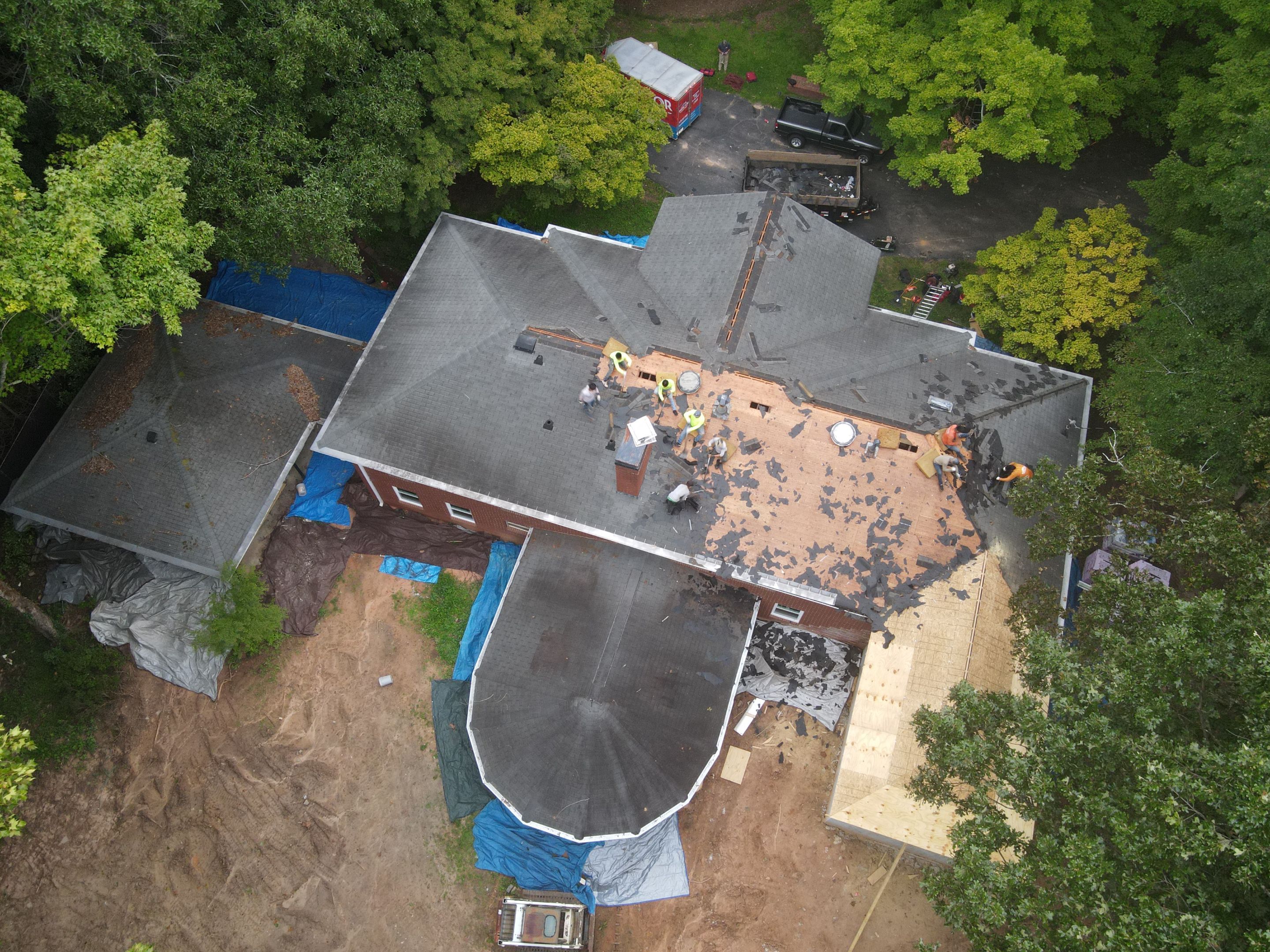 Residential Roofing Installation using Owens Corning by Inspector Roofing and Restoration