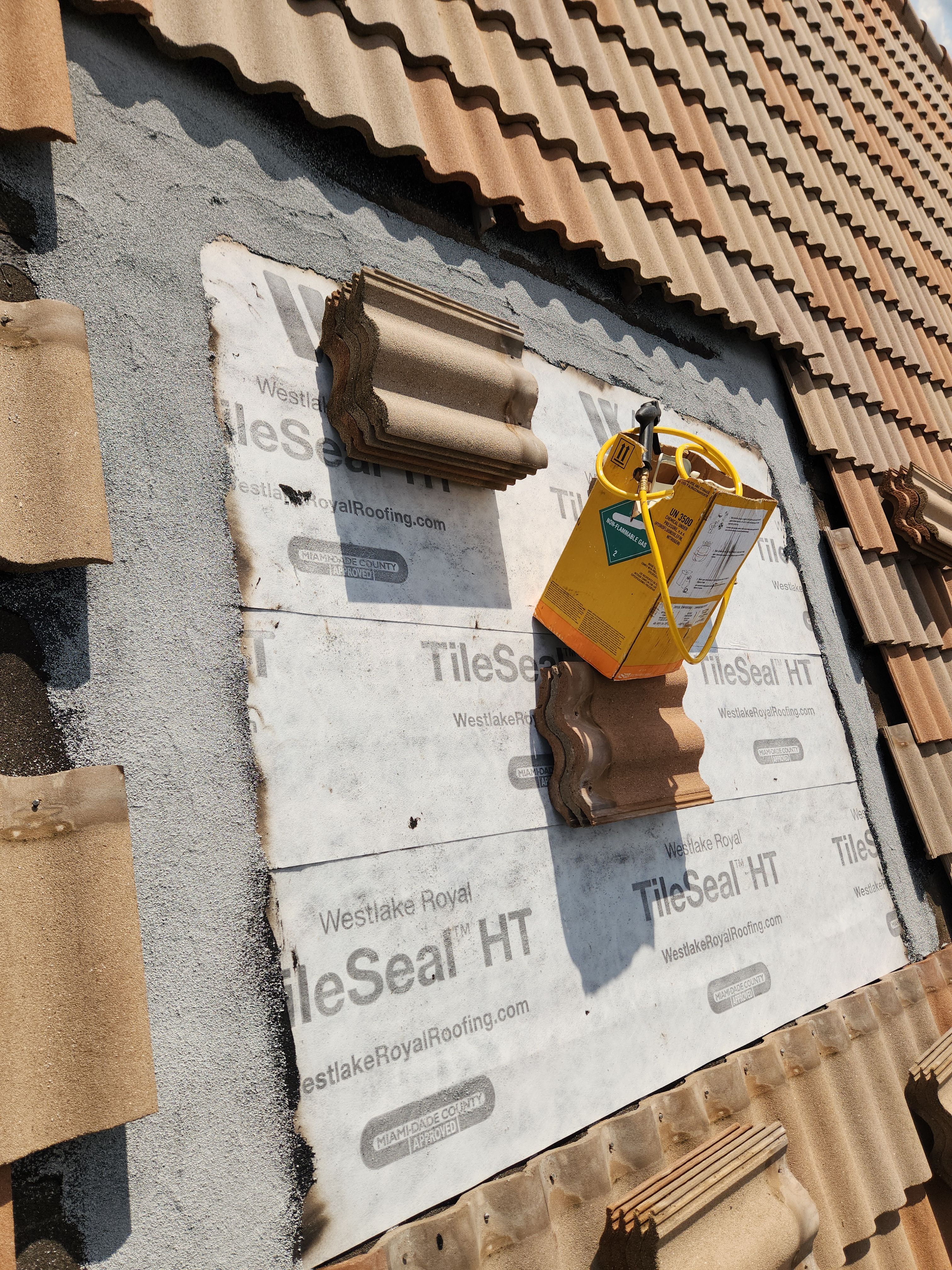 Concrete Tile Roof Repair for Water Intrusion in West Palm Beach by Aastro Roofing