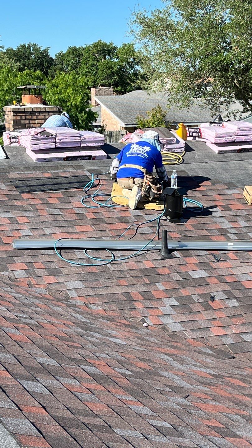 She looks good in Red by Bayfront Roofing and Construction