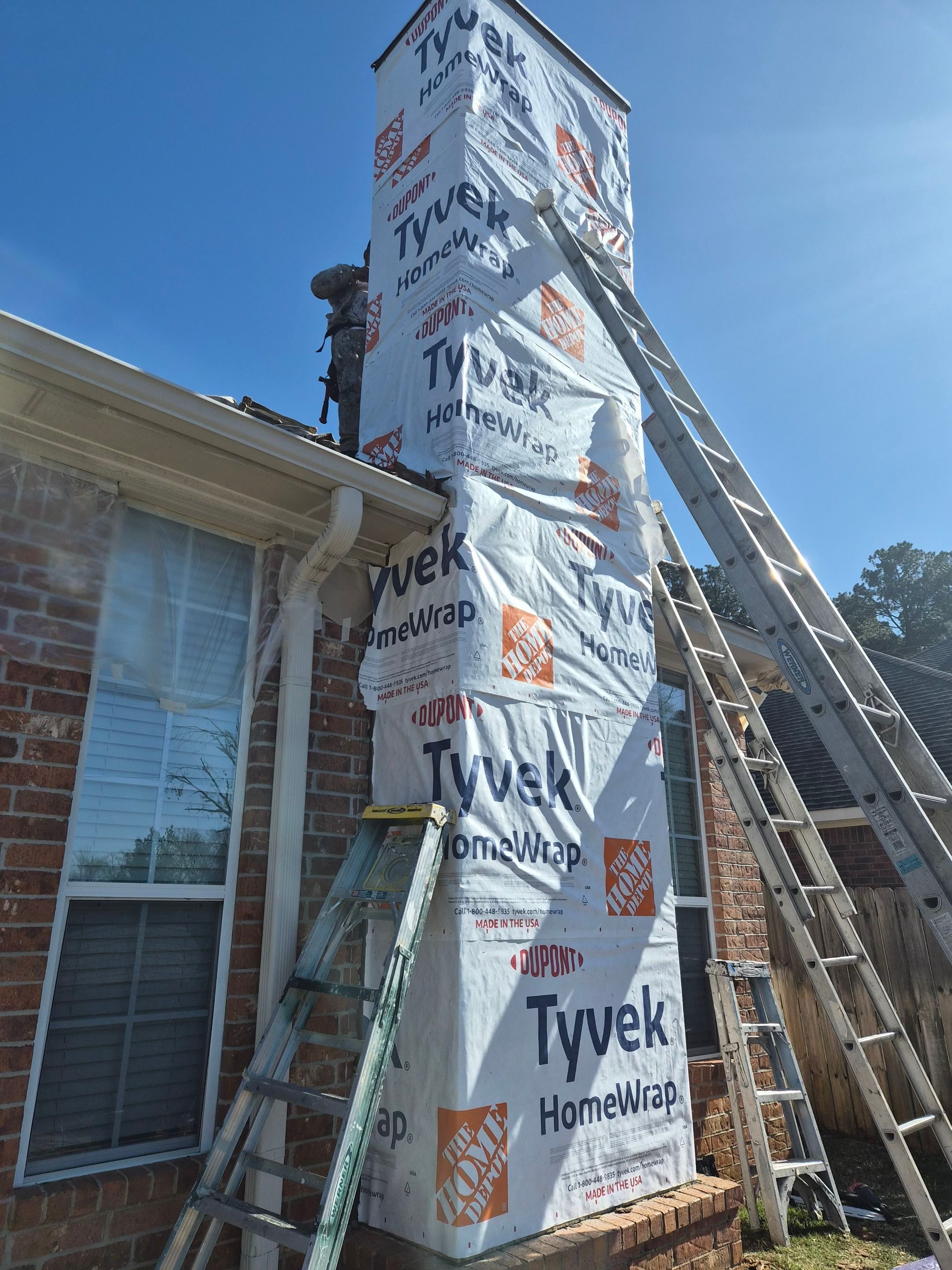 Exterior Painting & Chimney Restoration in Tyler, TX by Quality Coats Painting