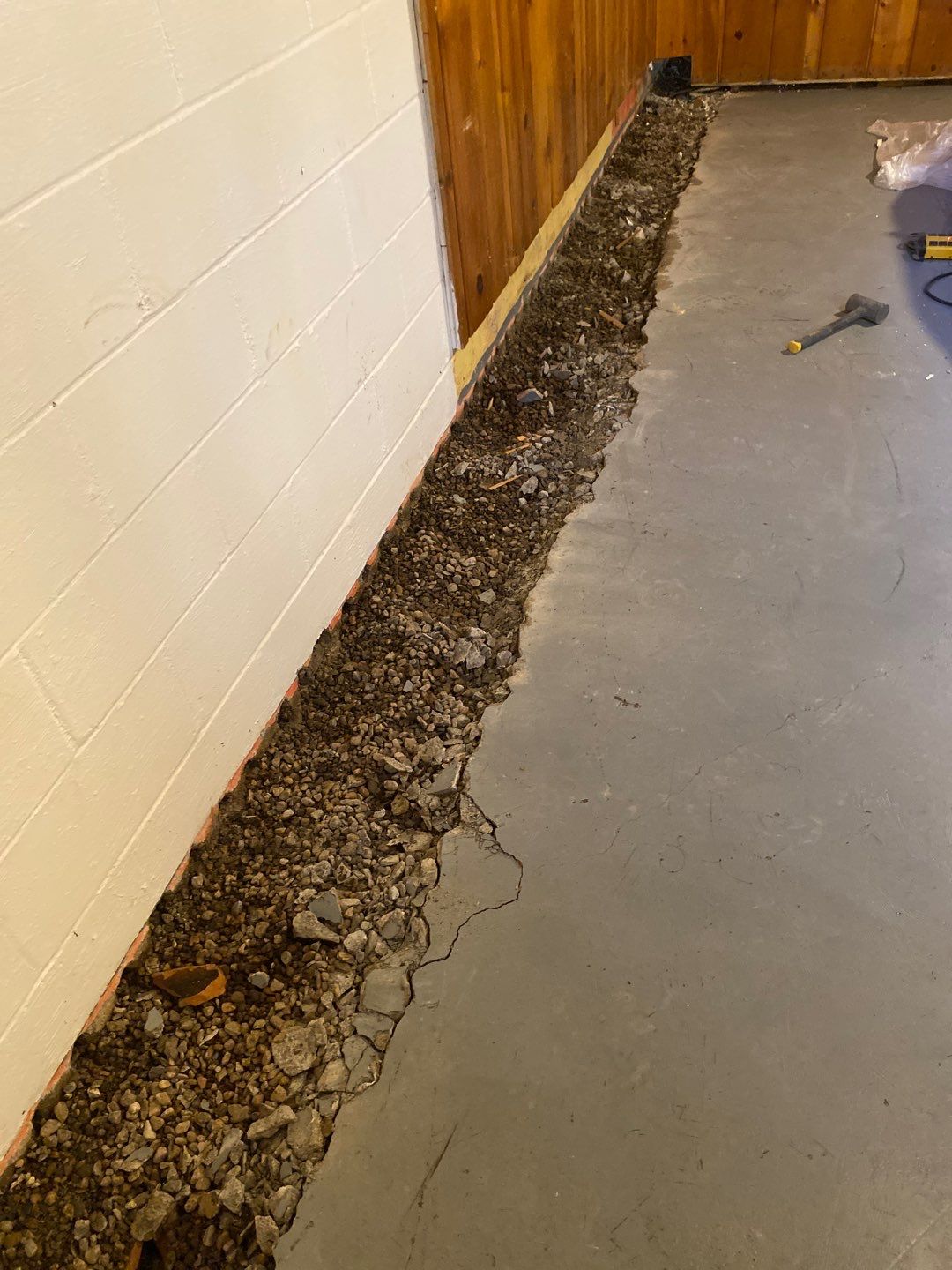 Custom Dual Sump System for Maggie by Waterproofing Northeast
