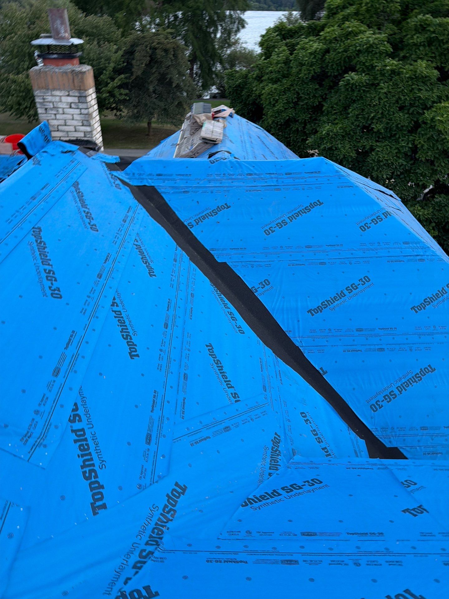 Residential Roofing Installation using GAF HDZ Shingles by Roofing Formula LLC