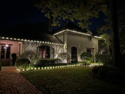 WINTER SERVICES: HOLIDAY LIGHTING C9 LED LIGHTING: ROOFLINE & LANDSCAPE