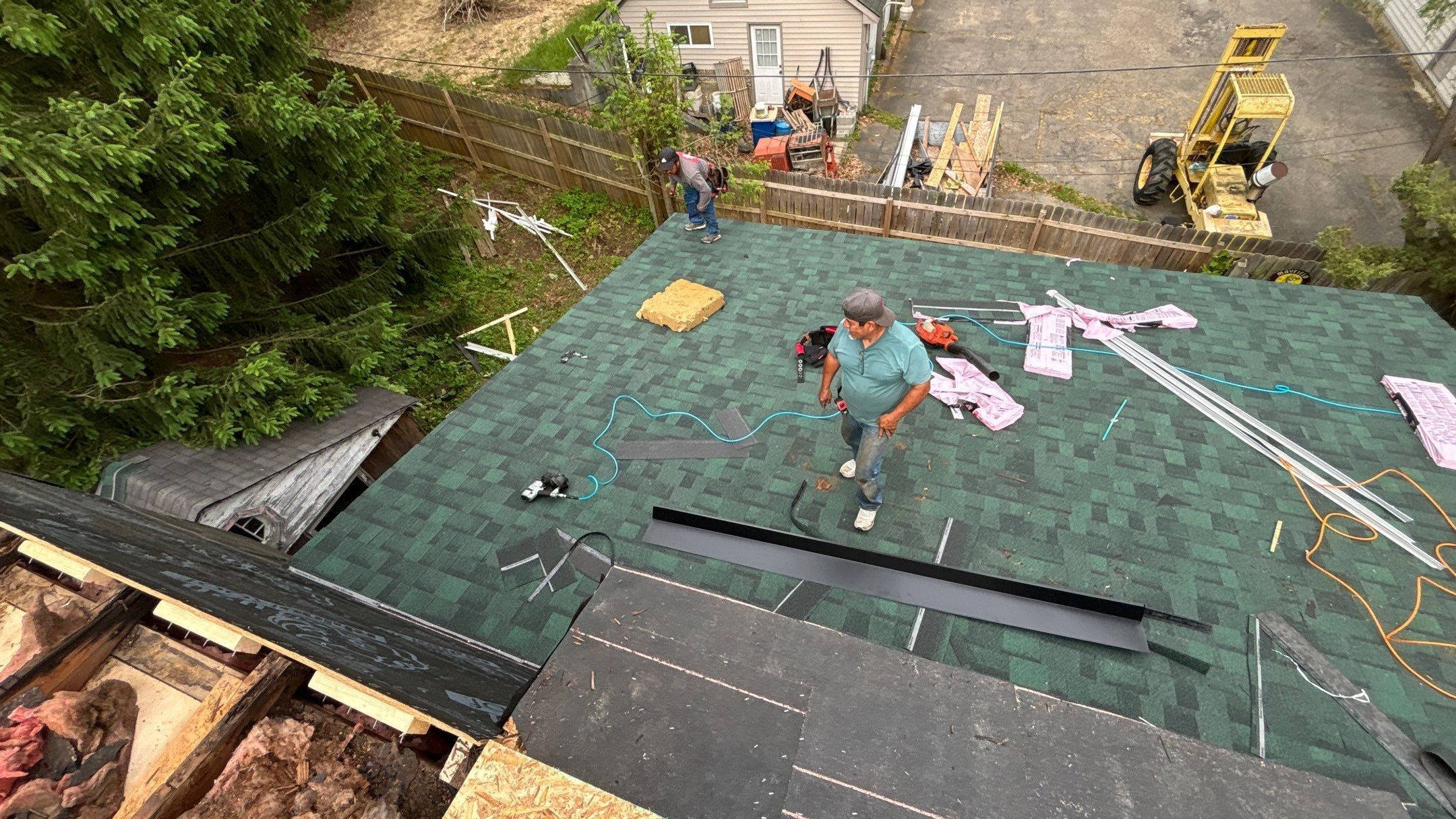 Roof Replacement using Owens Corning Duration by 180 Contractors