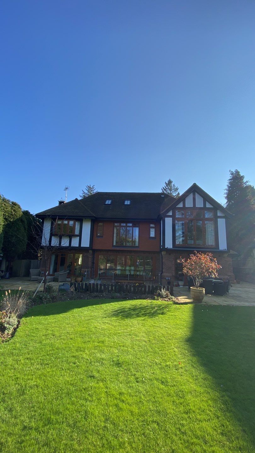 Roof Clean - Moss Removal using Honda 15lpm Low Pressure Washing Machine by Ges Exterior Cleaning ltd