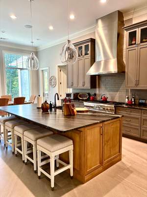New Waterfront Home Construction 