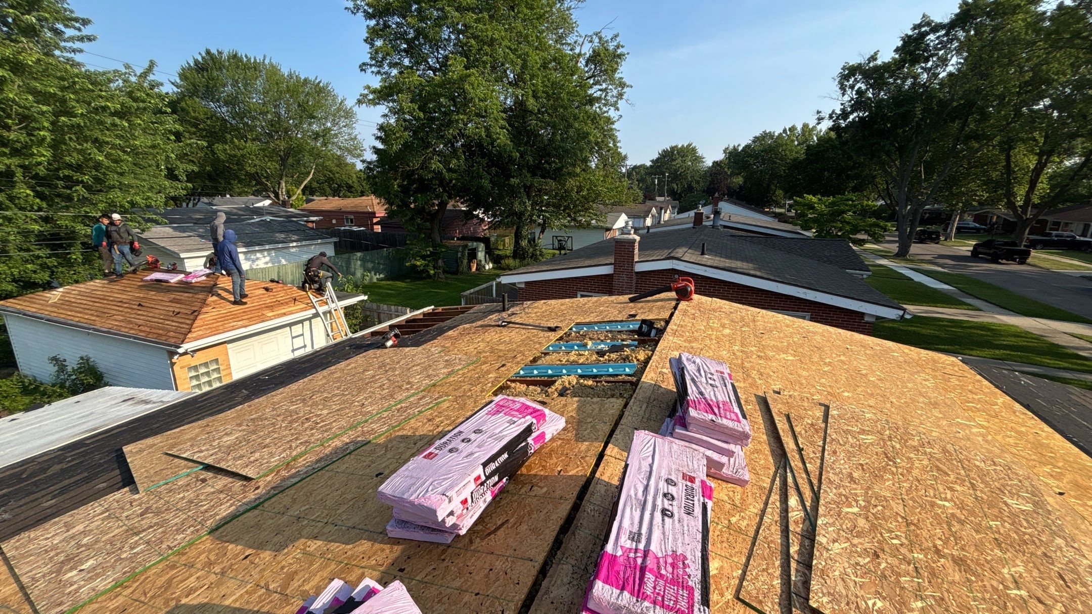 Roof Replacement using Owens Corning Driftwood by 180 Contractors