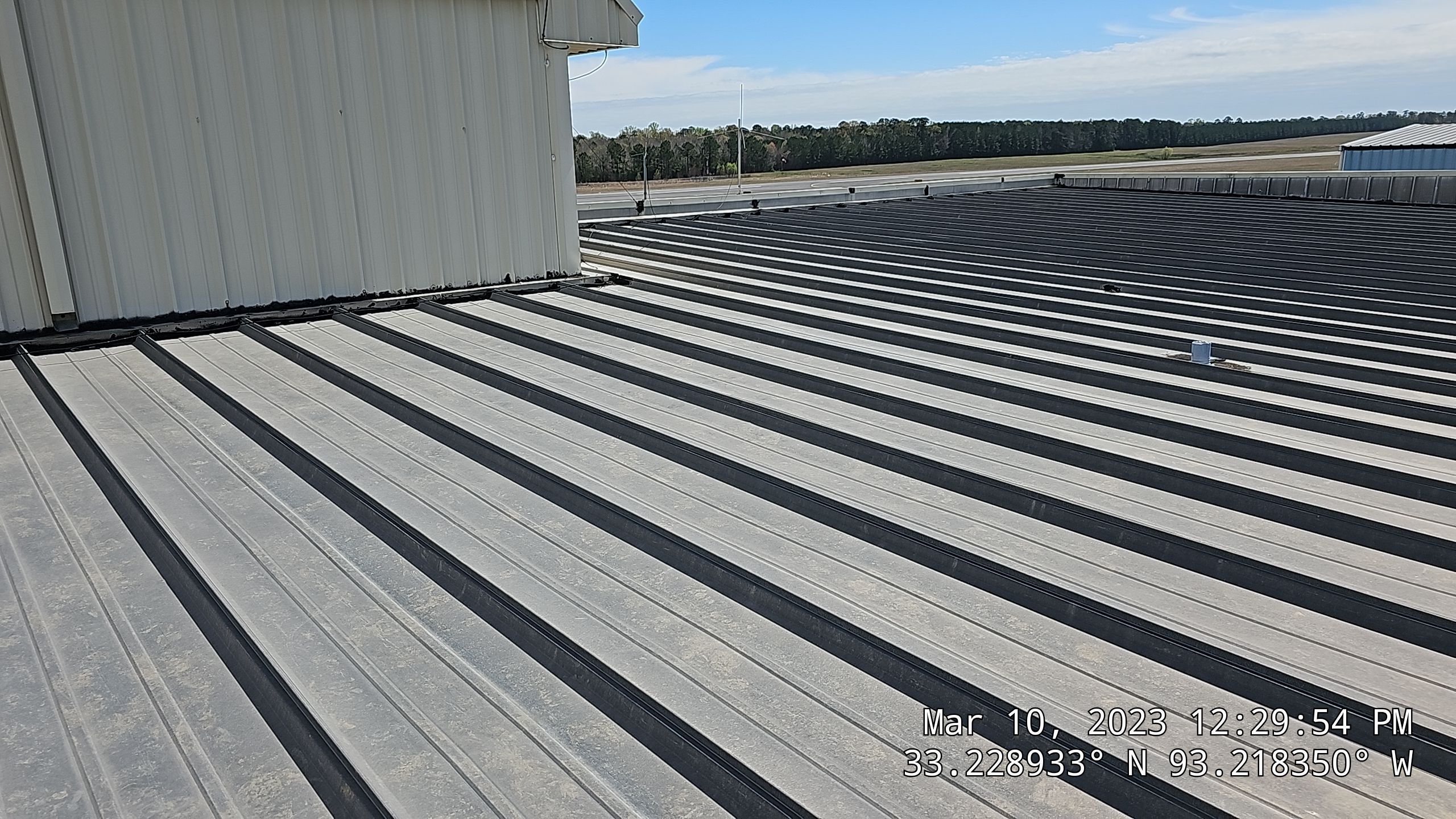 Magnolia Airport Terminal by Hostetler Roofing