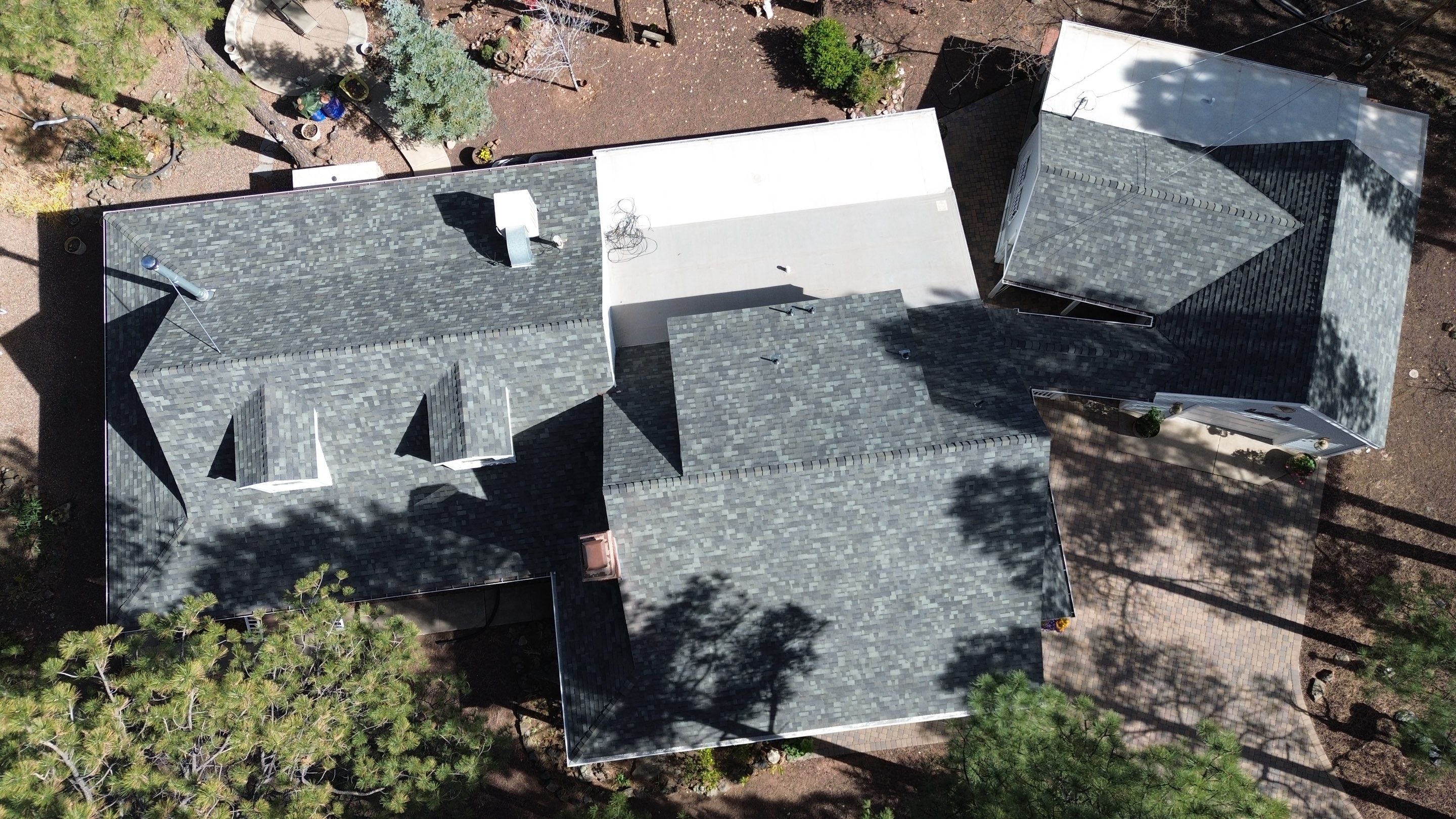 Storm Gray Project in Pinetop Country Club by Slade Roofing