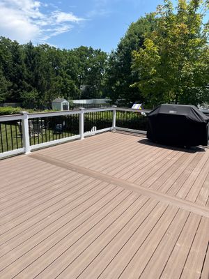 New Deck in Mendham, New Jersey