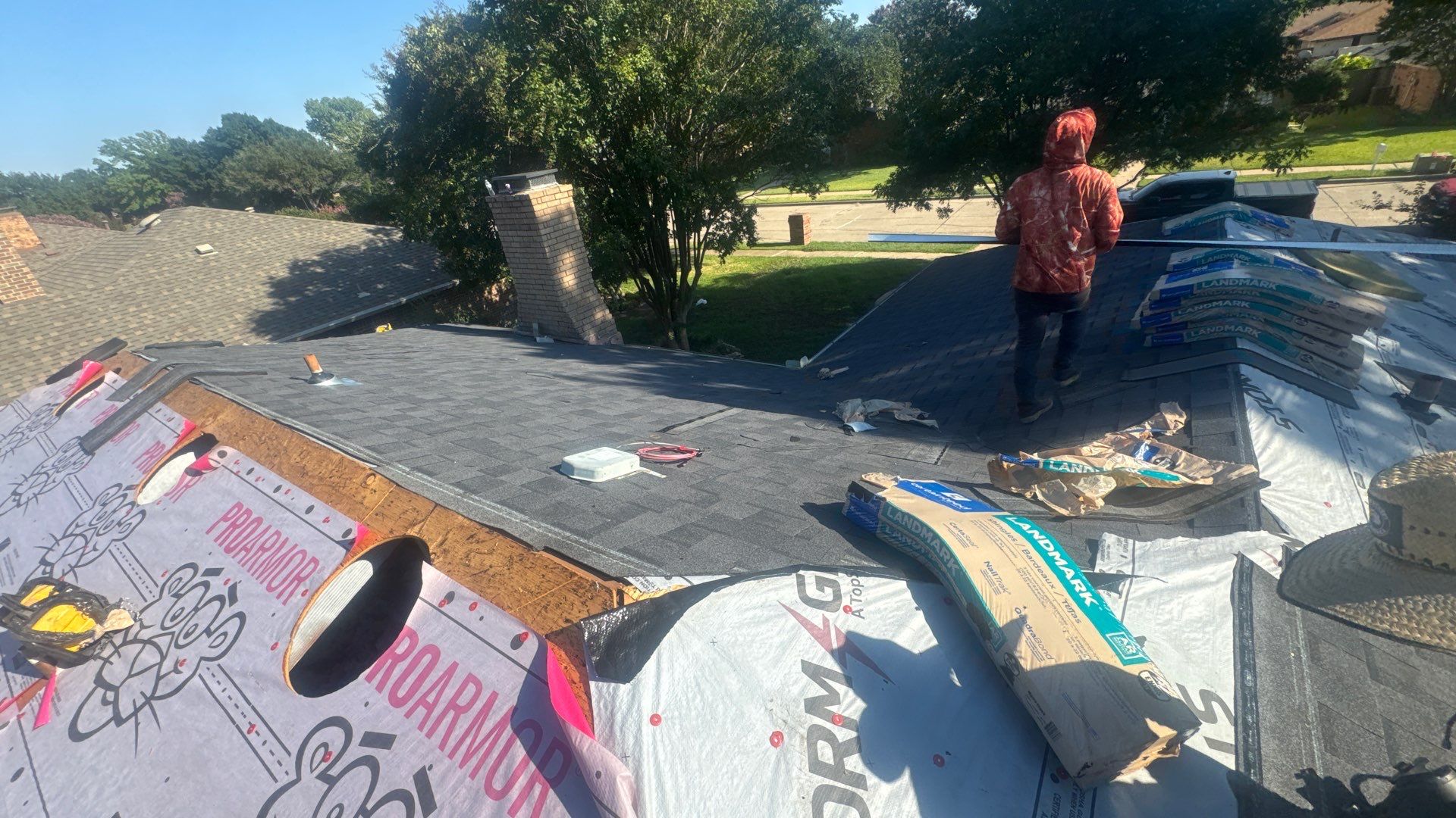Project in Garland by Rhino Roofing and General Contracting, LLC
