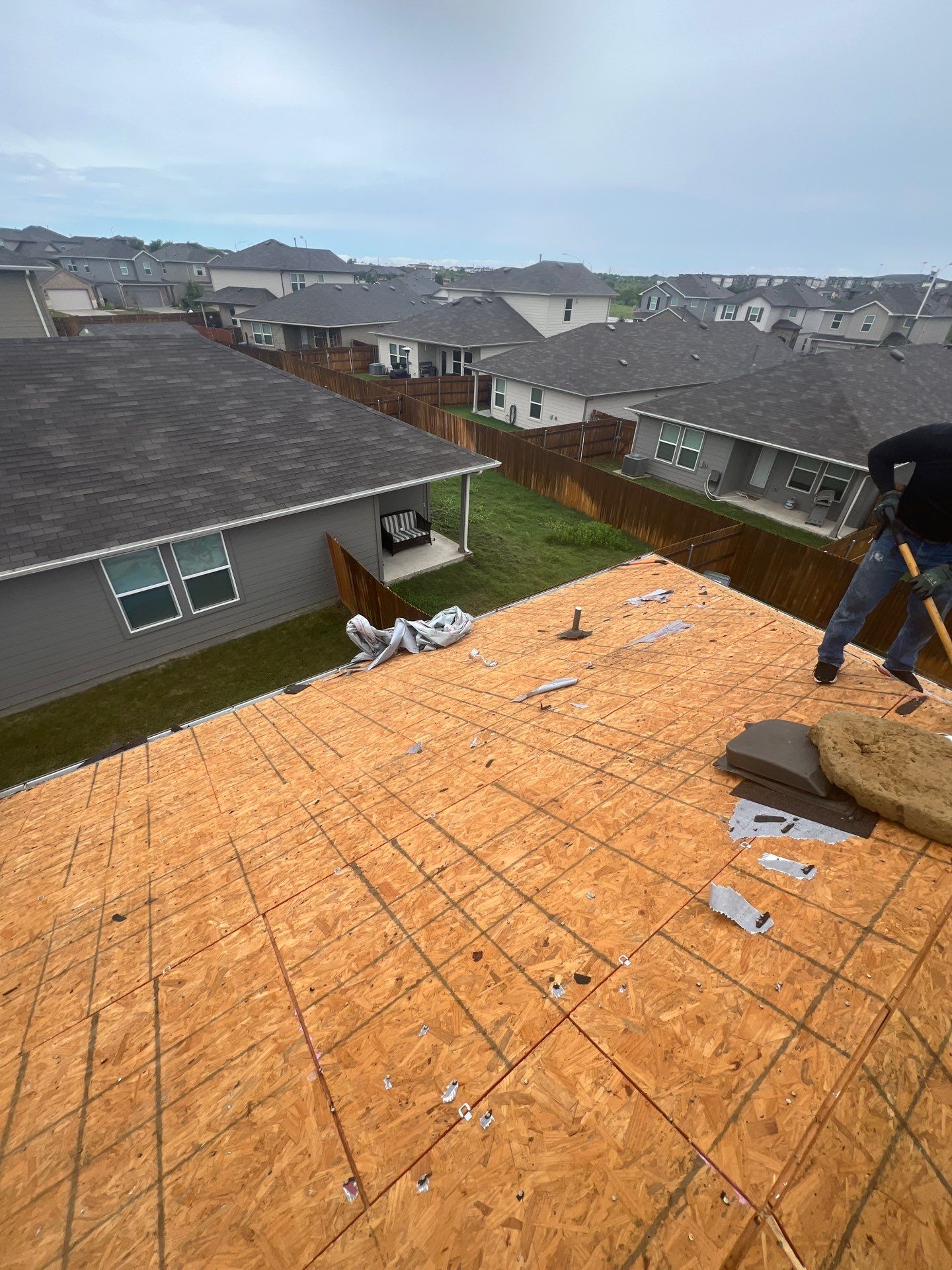 Project in San Marcos by Rhino Roofing and General Contracting, LLC