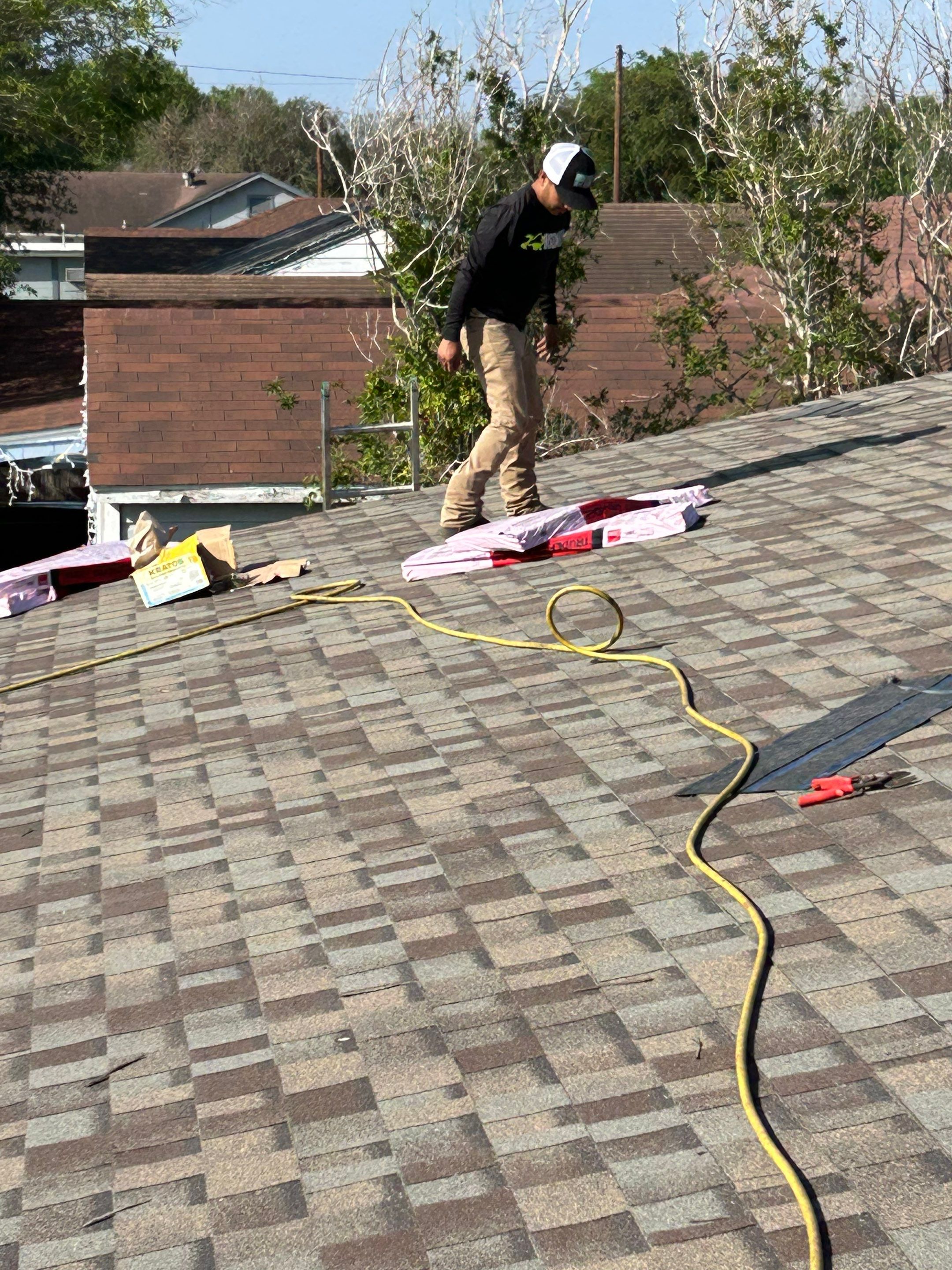 Edinburg Roof Project by Bison Roofing  