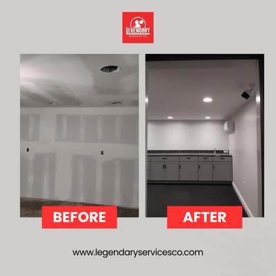 Door Installation & Drywall Finishing by Legendary Services Company LLC.