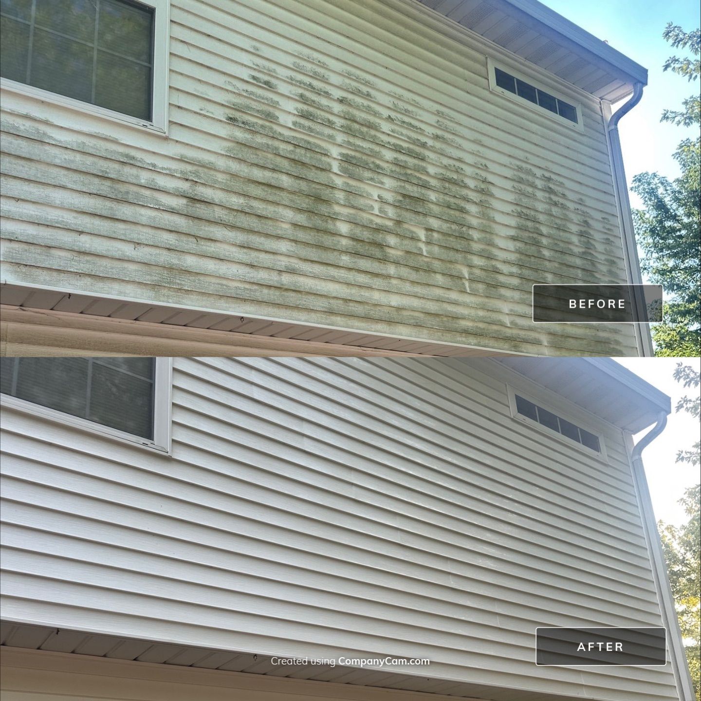 Project in Mundelein by Simmons Power & Soft Washing