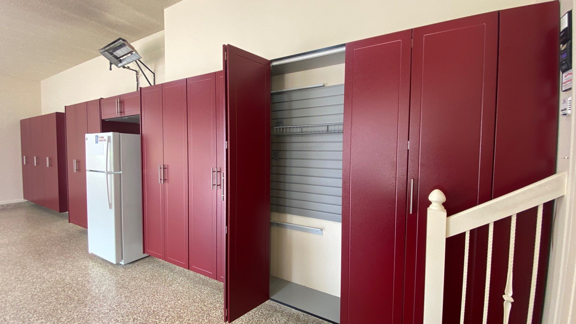 Roger K. adds storage to his garage! by Banner Garage