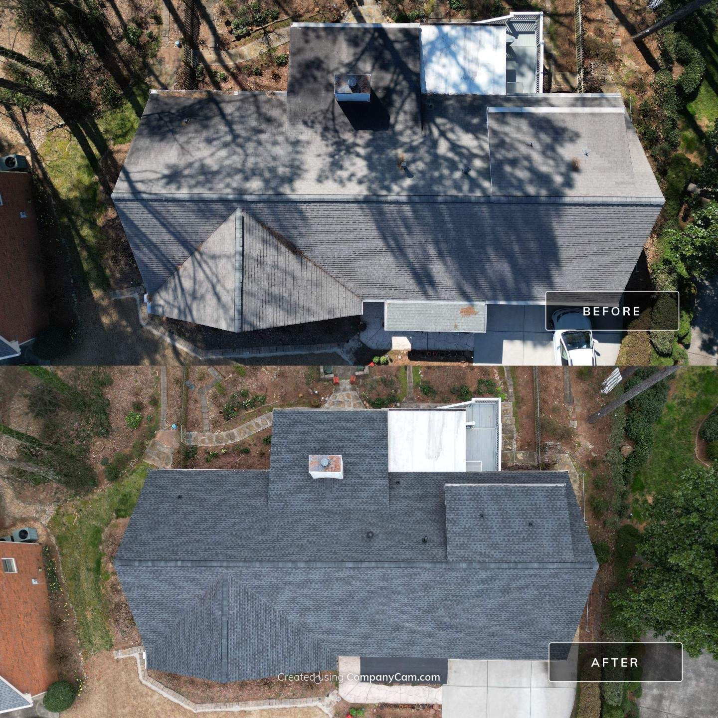 Roof Replacement Gutters & Downspouts by Deerfield Roofing LLC