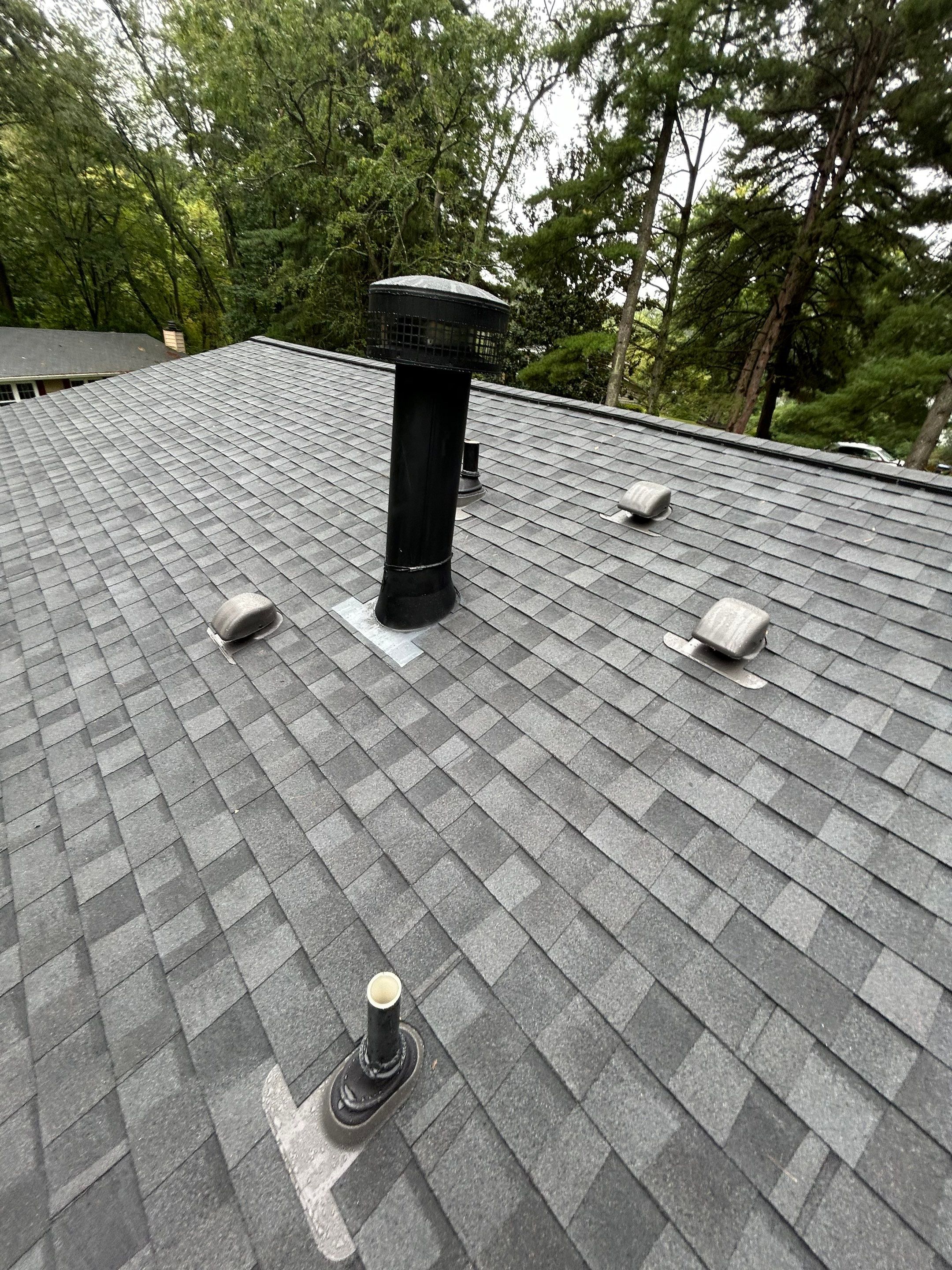 Reston: Roof Replacement with CertainTeed Landmark Pro Designer Shingles in Max Def Moire Black by RM Banning, Inc.