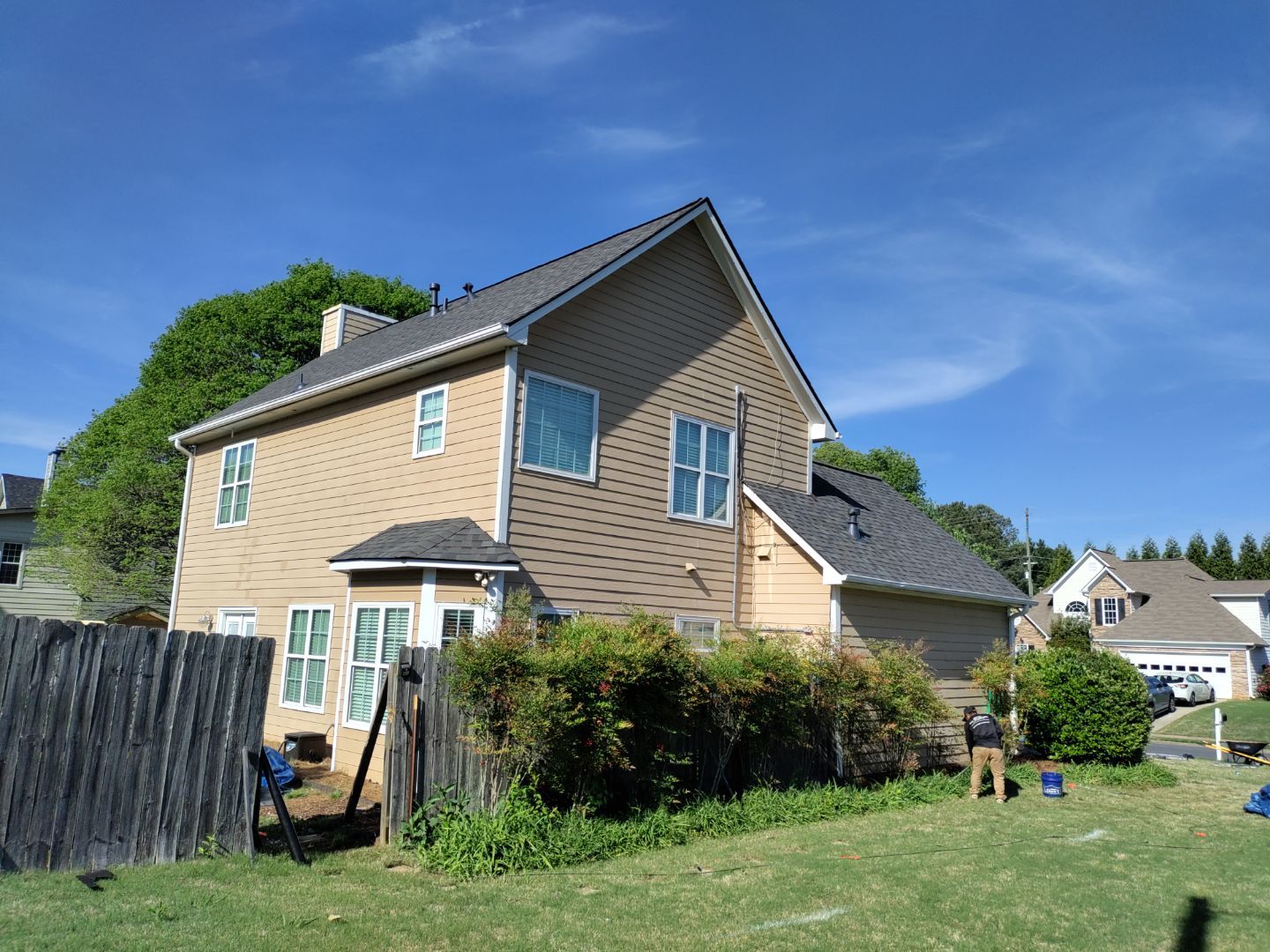 Residential Roof Replacement using Owens Corning TreDef Duration Williamsburg Grey by Inspector Roofing and Restoration