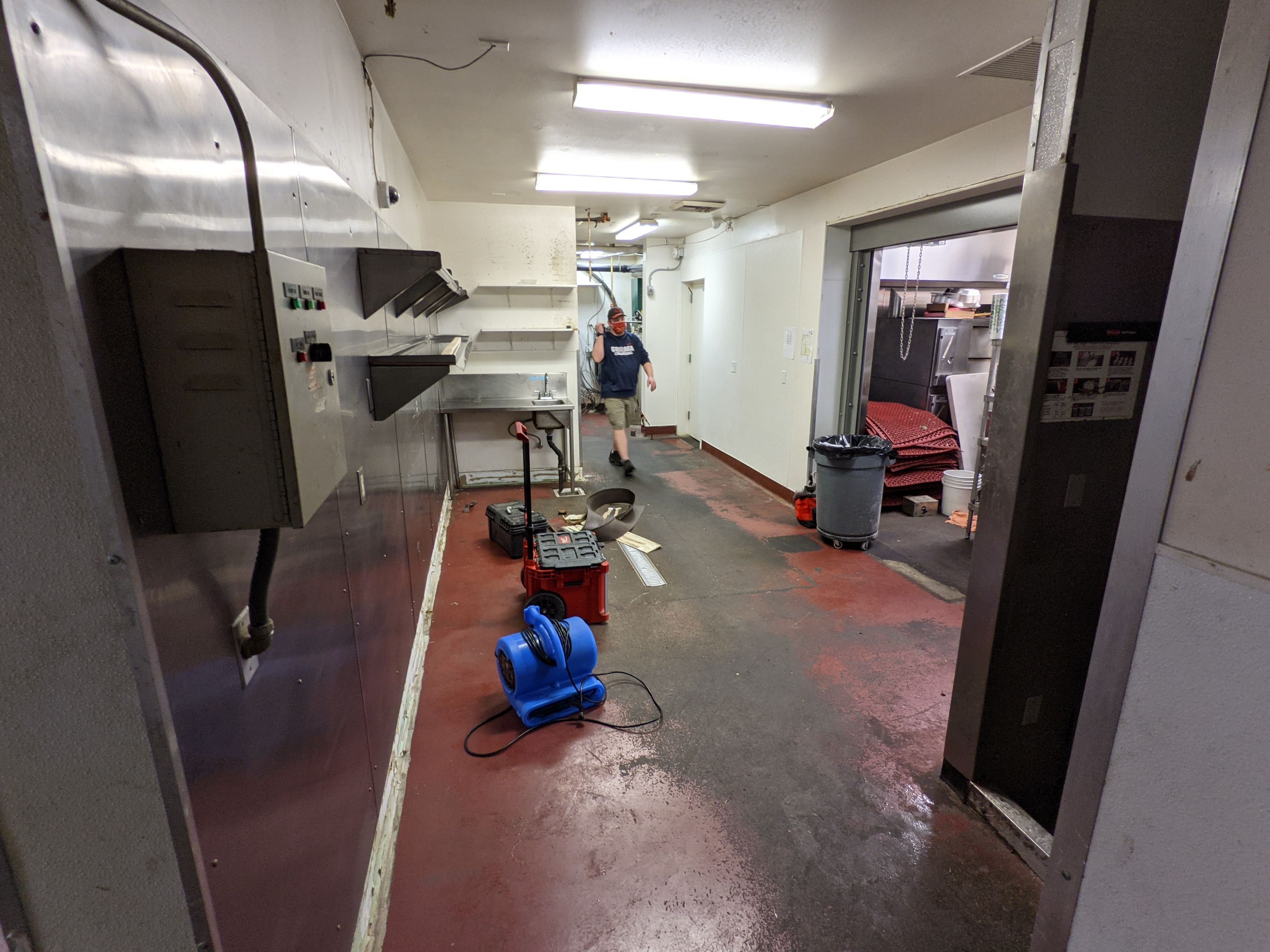 Commercial Floor Transformation using Penntek Evolution System by Croc Coatings, LLC