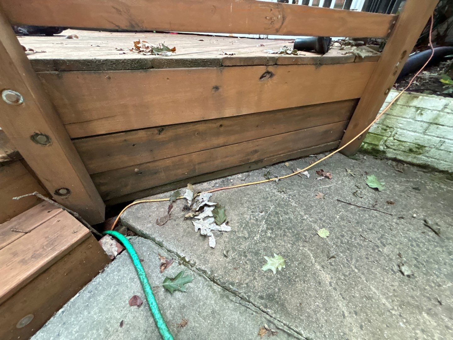 Weathered Deck using AcryFin and Stain by DuraSeal