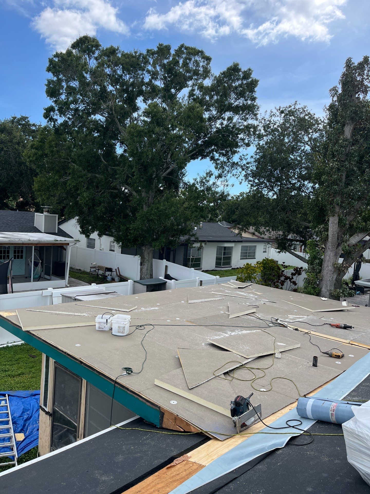 Project in St. Petersburg 33702 by Mitchell Roofing Company LLC 