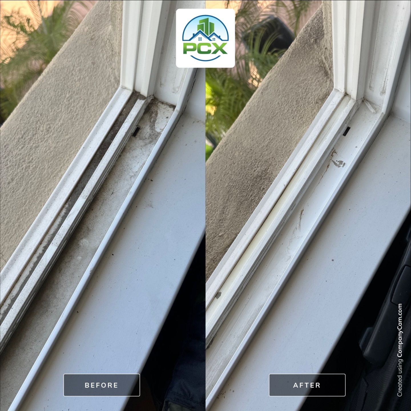 Window Cleaning with Track Detail by Property Cleaning Experts, LLC