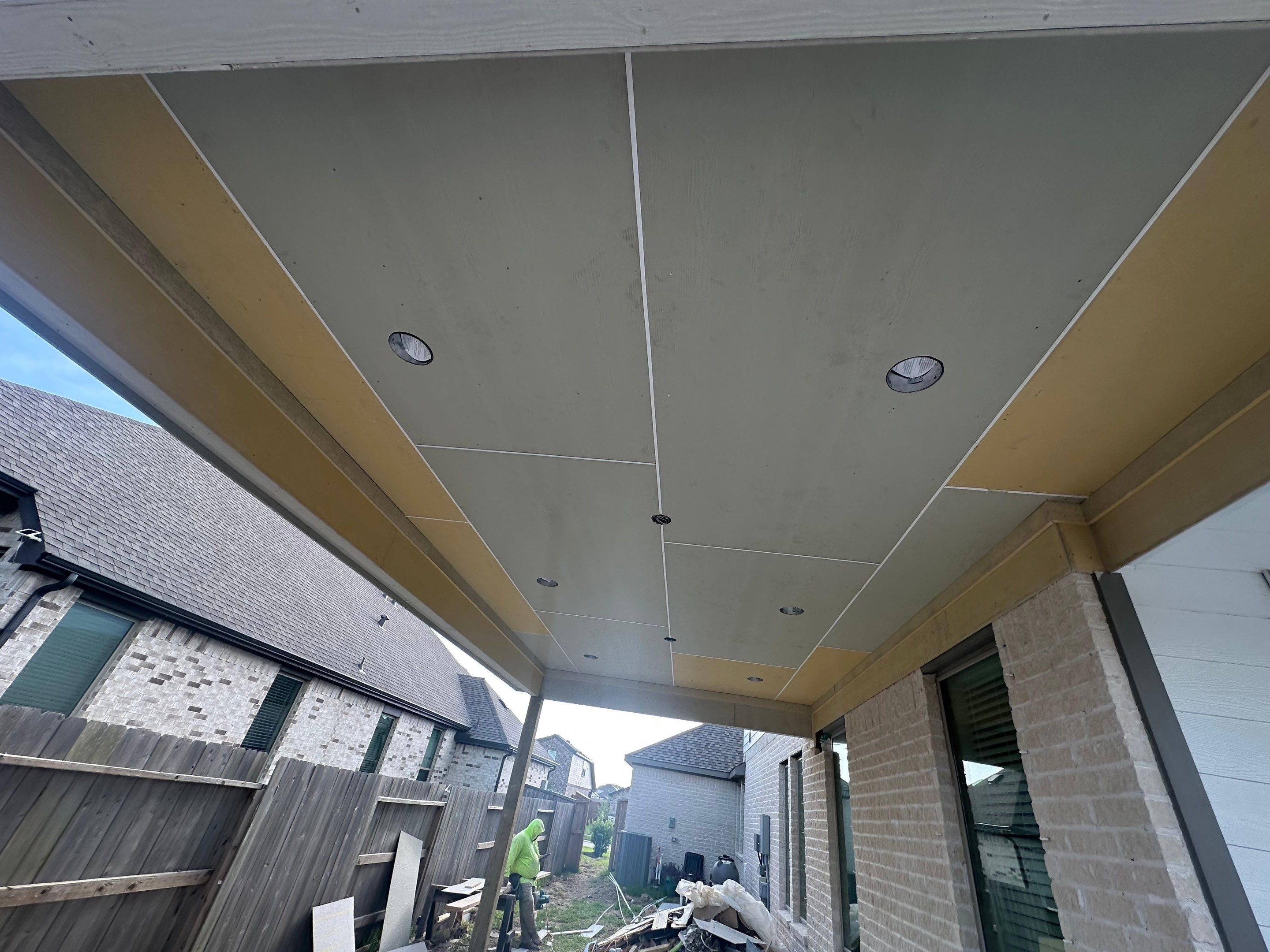 Patio and Summer Kitchen in Texas city by SophAlx LLC