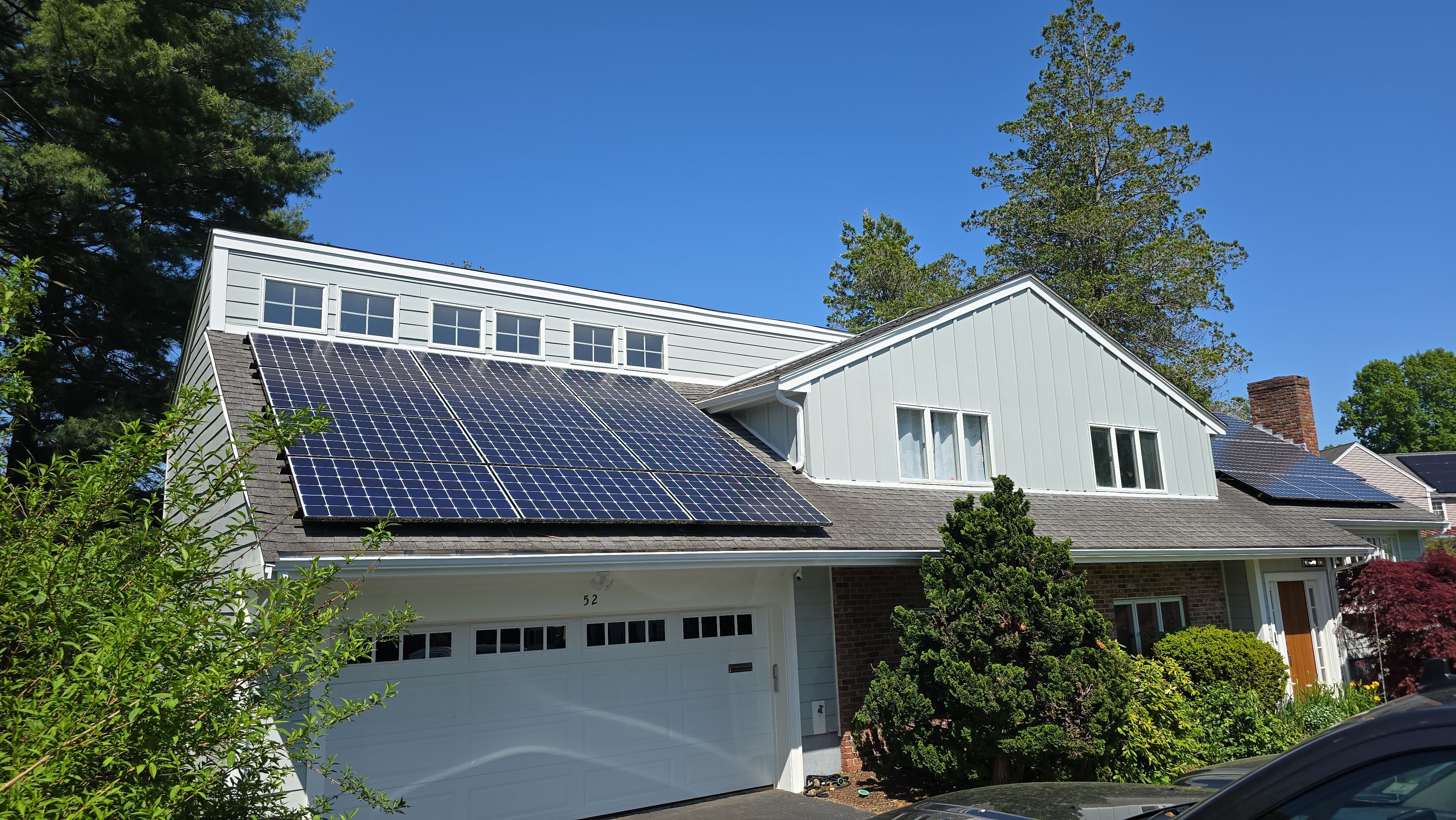 James Hardie clpaboards and Board and Batten style in Natick, MA by UBrothers Construction