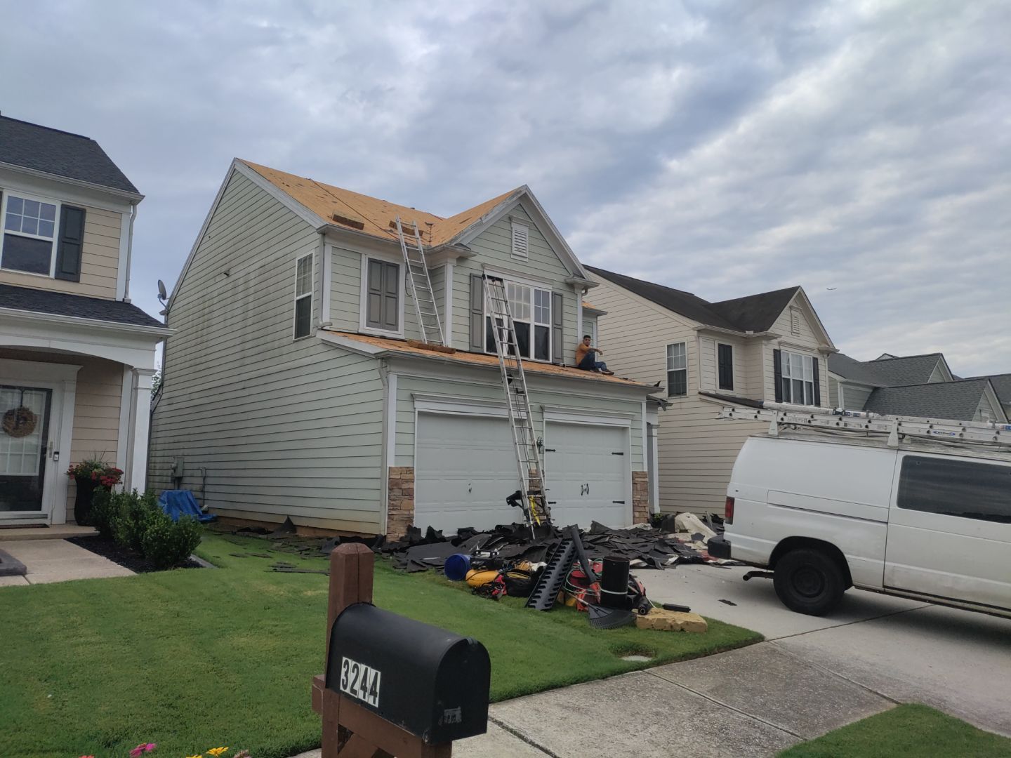 Residential Roof Replacement using Owens Corning by Inspector Roofing and Restoration