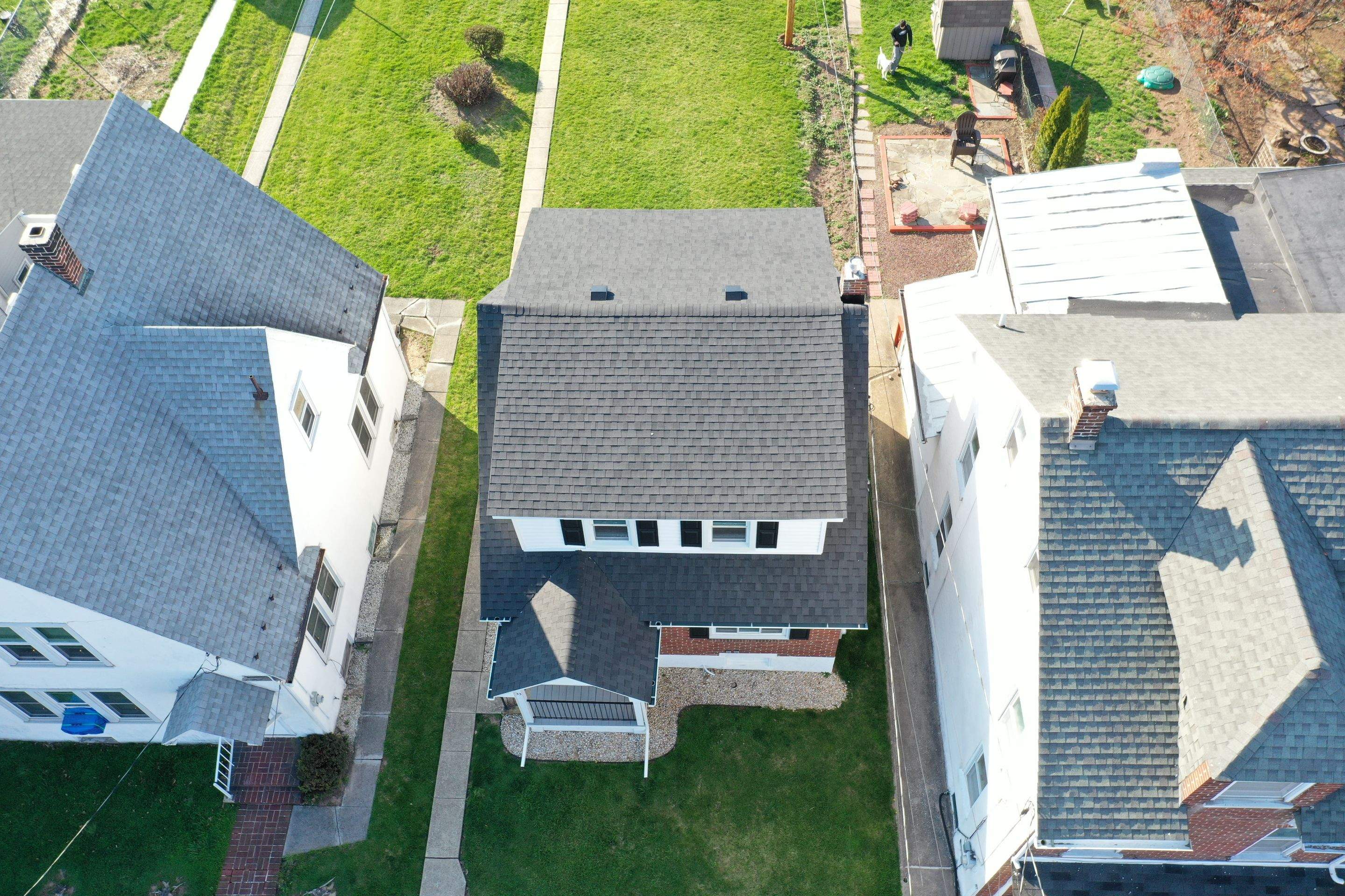 Roofing Installation using CertainTeed Landmark - Moire Black by Storm Guard of Ches-Mont PA